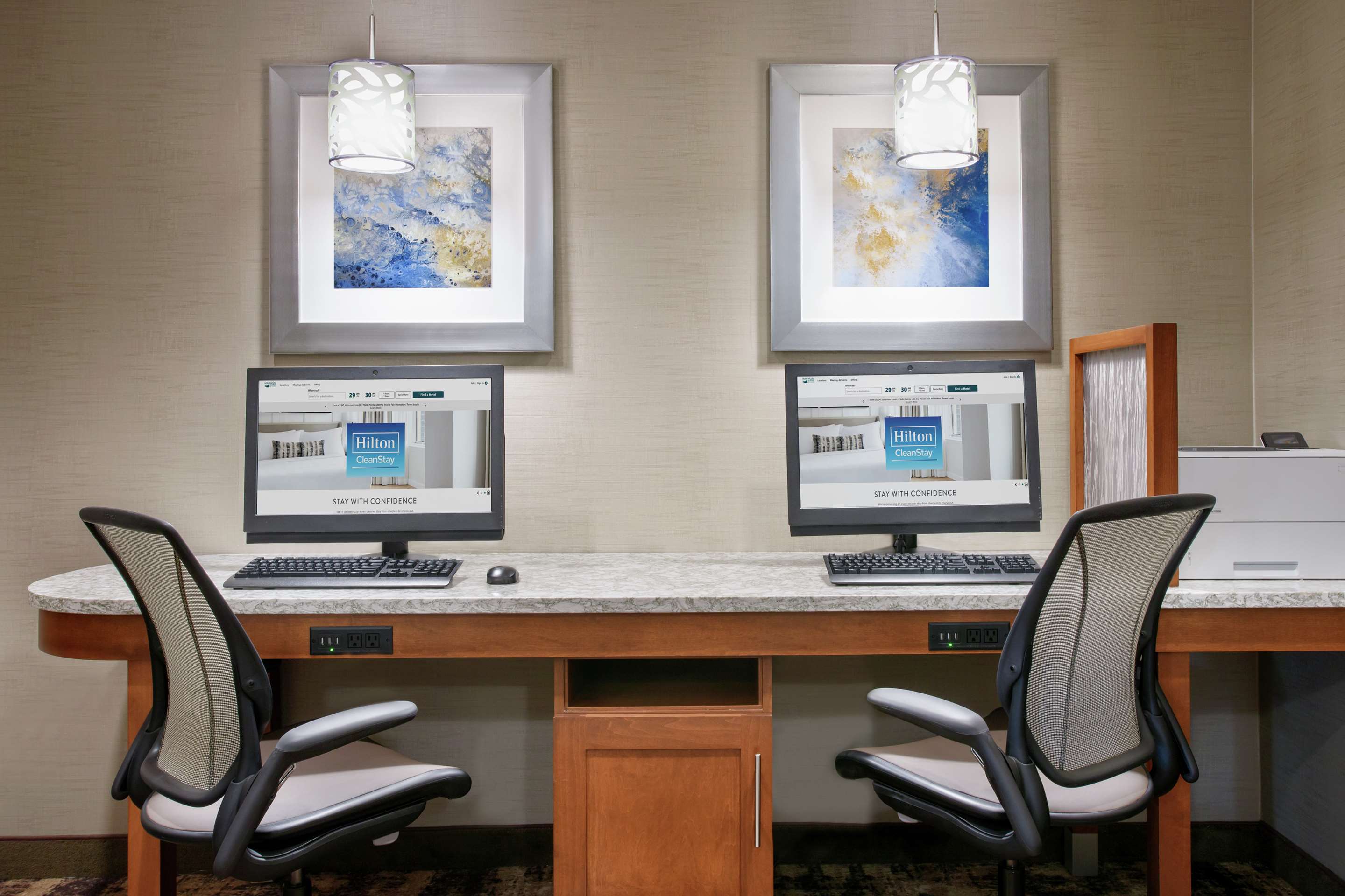 Business Center | Homewood Suites by Hilton Fort Smith