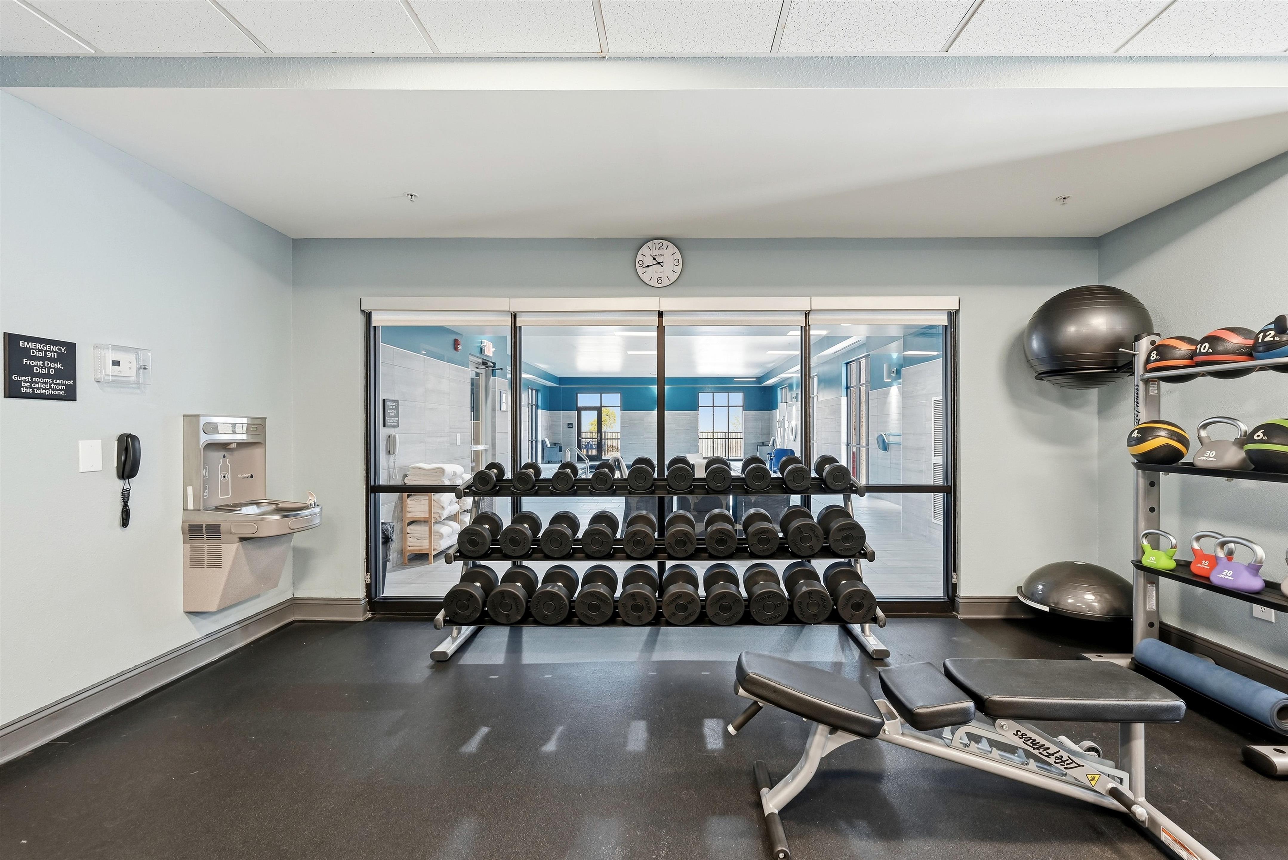 Health club fitness center gym | Hampton Inn Front Royal