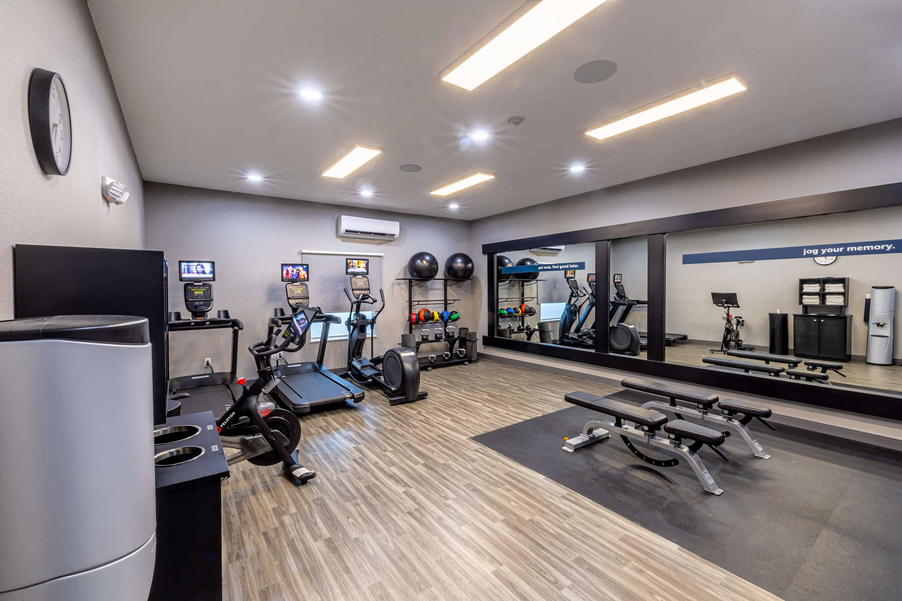 Health club fitness center gym | Hampton Inn & Suites Cleburne