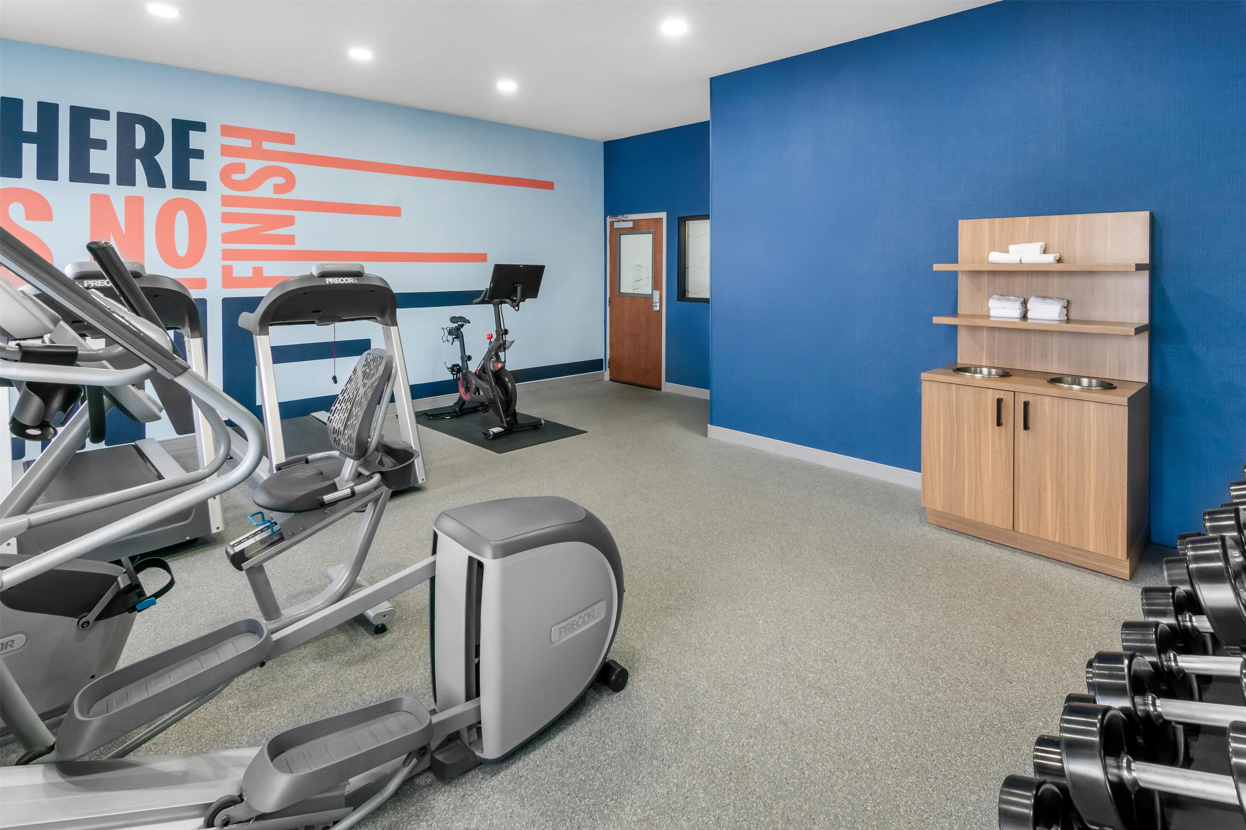 Health club fitness center gym | Hampton Inn and Suites Fort Worth/Forest Hill