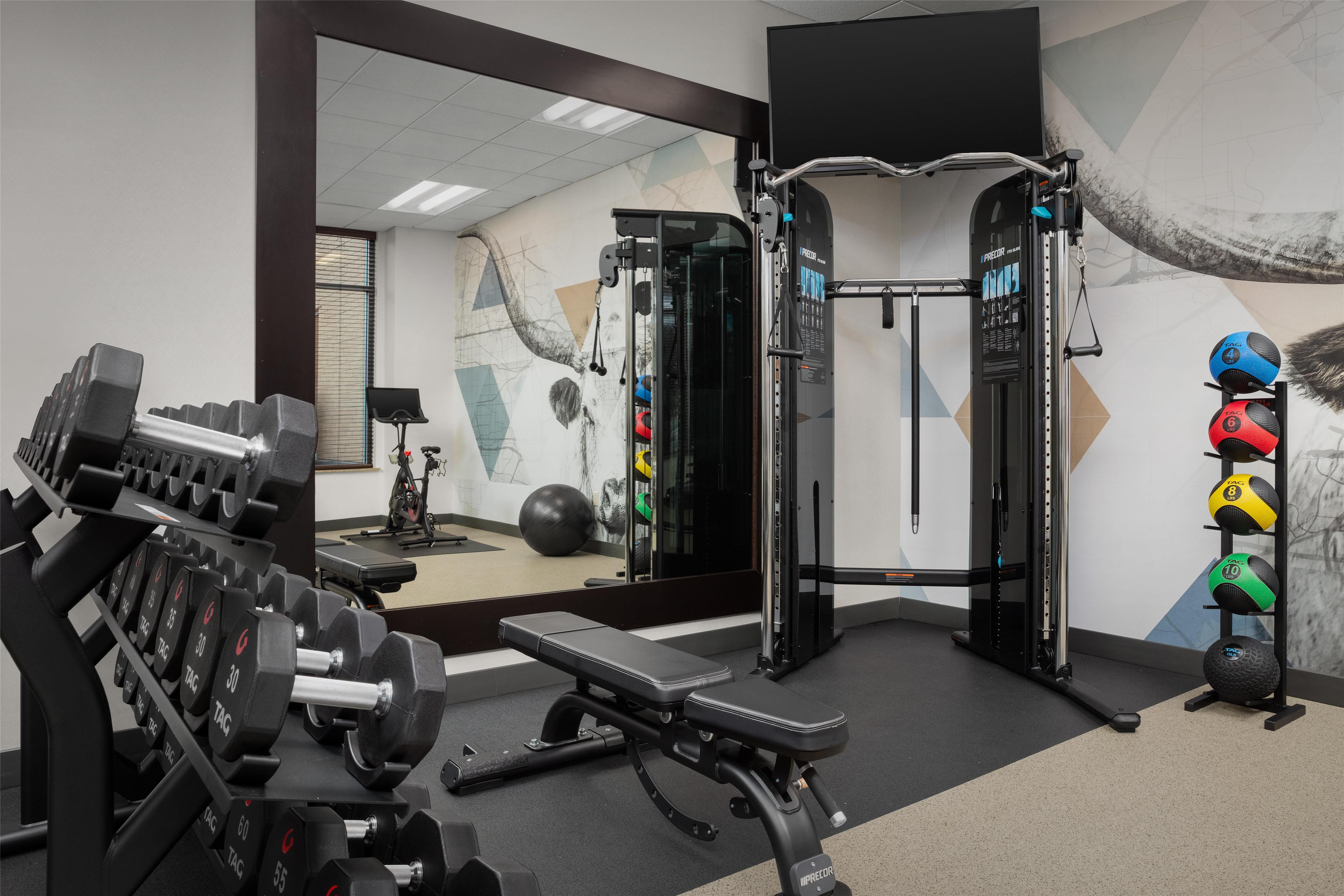 Health club fitness center gym