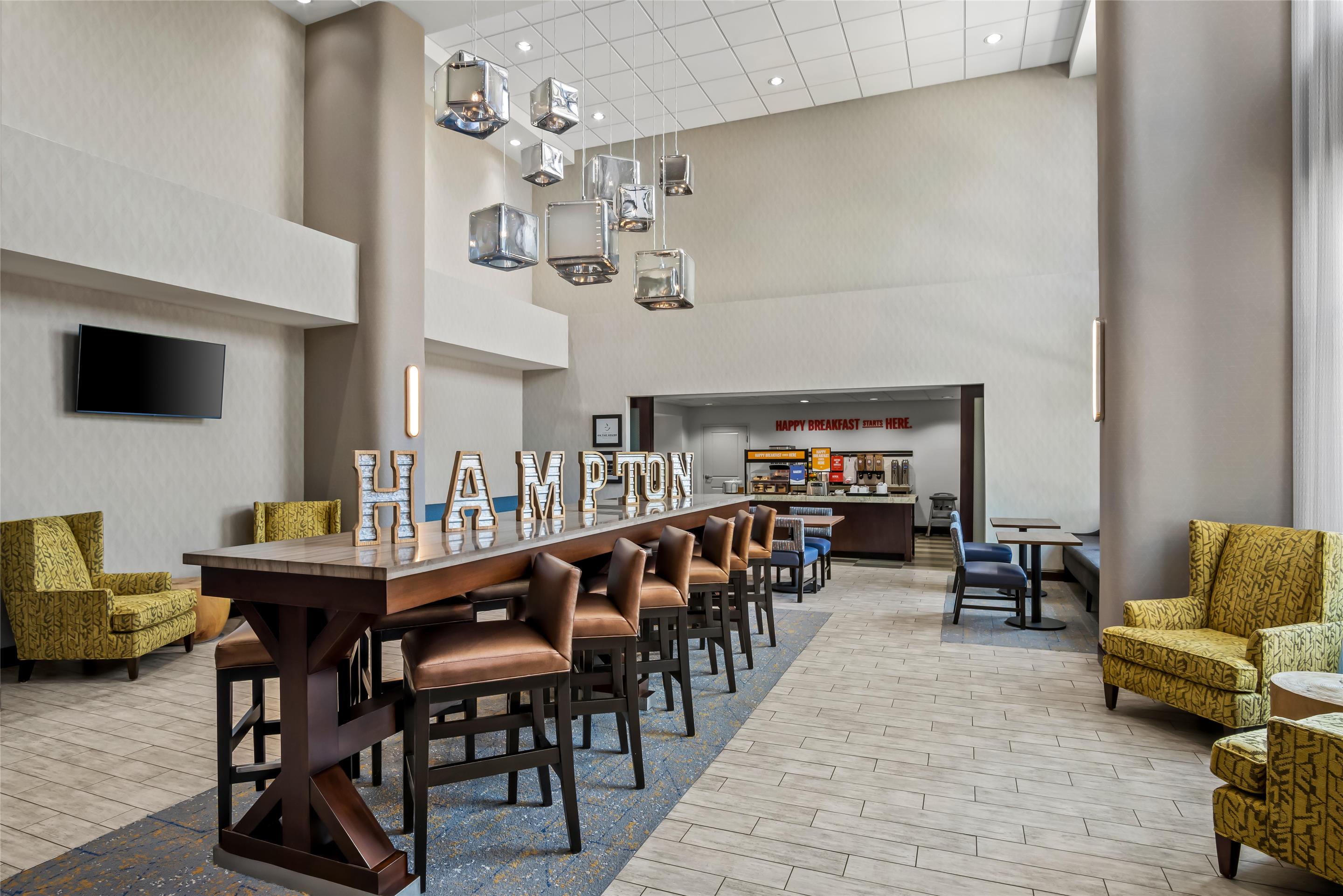 Breakfast Area | Hampton Inn & Suites Trophy Club - Fort Worth North