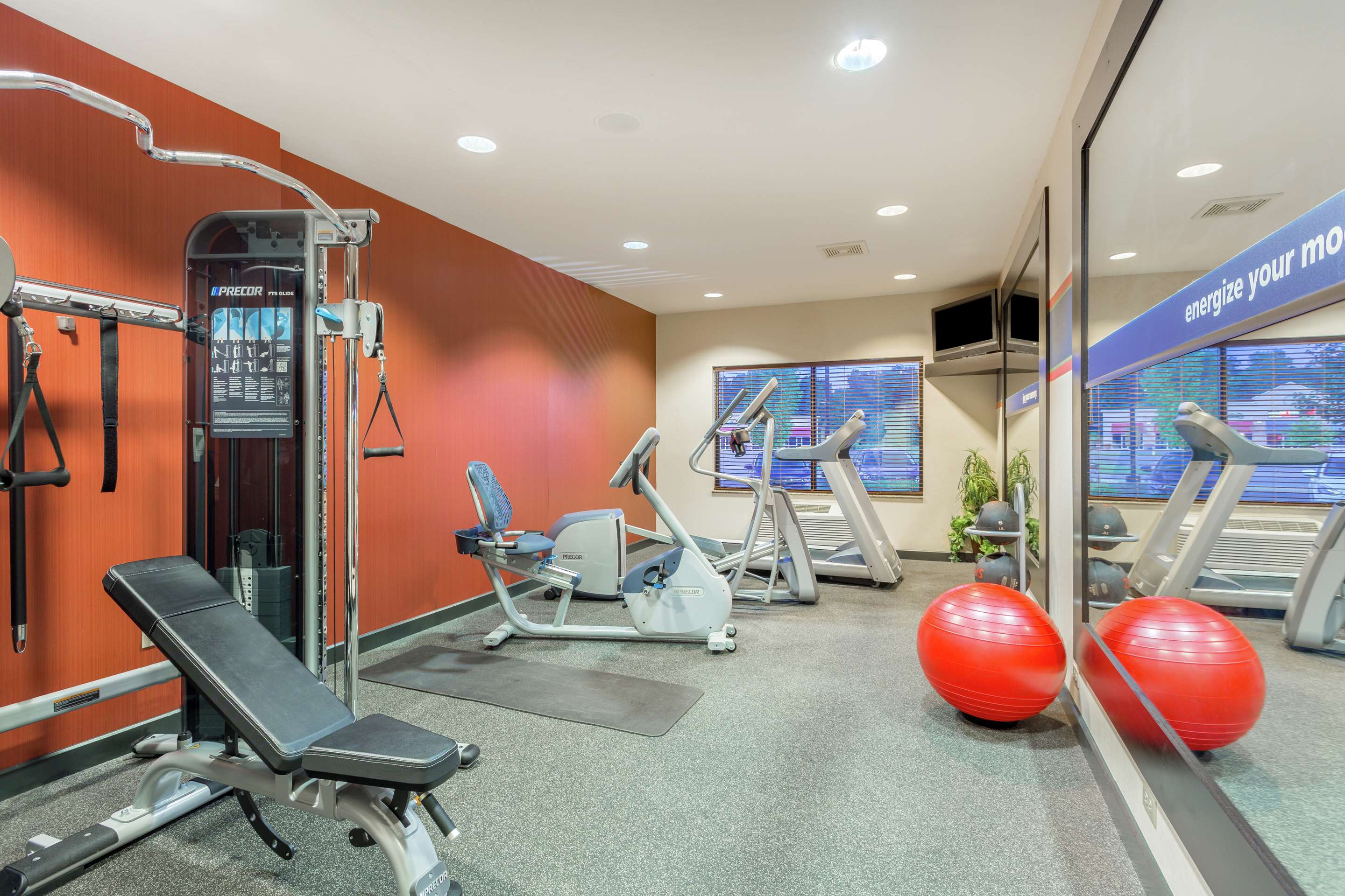 Health club fitness center gym