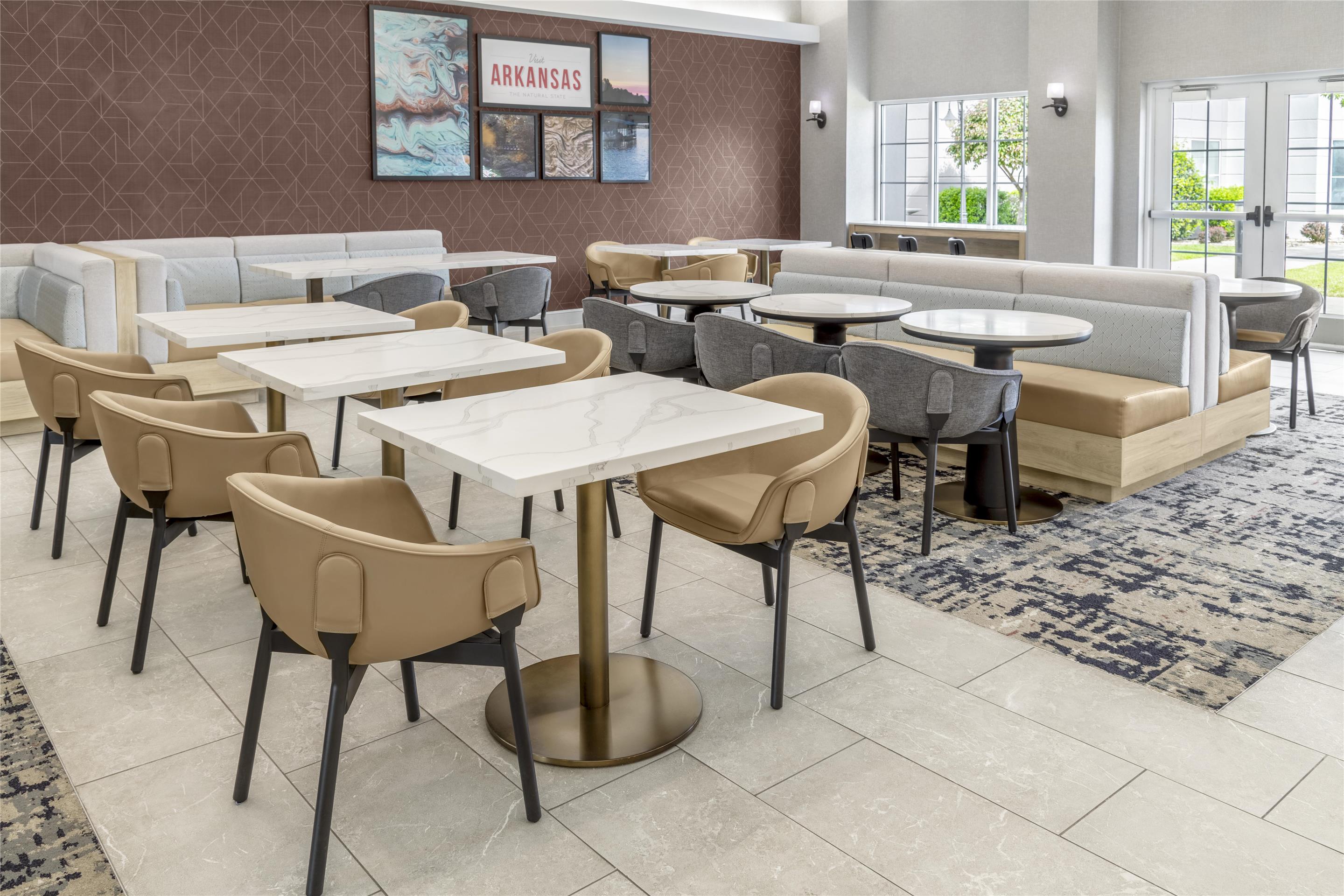 Breakfast Area | Homewood Suites by Hilton Fayetteville