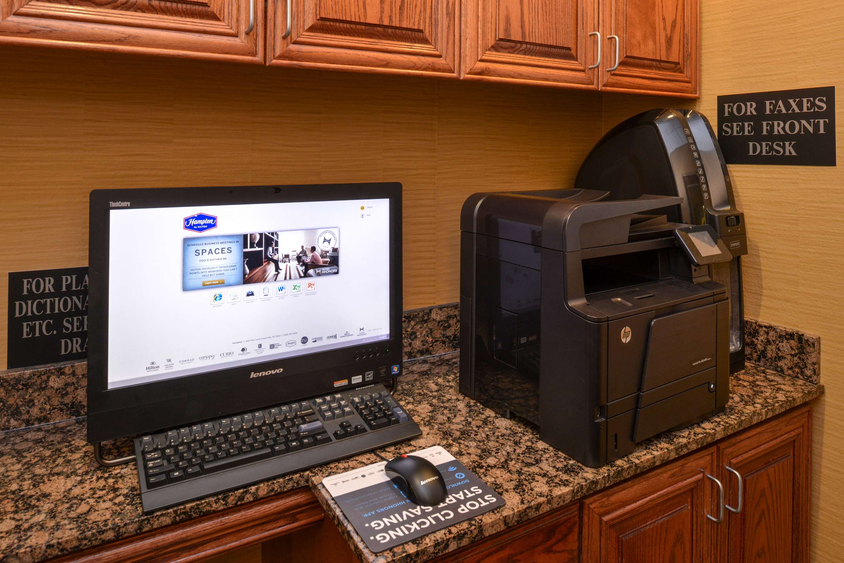 Business Center | Hampton Inn & Suites Greenville