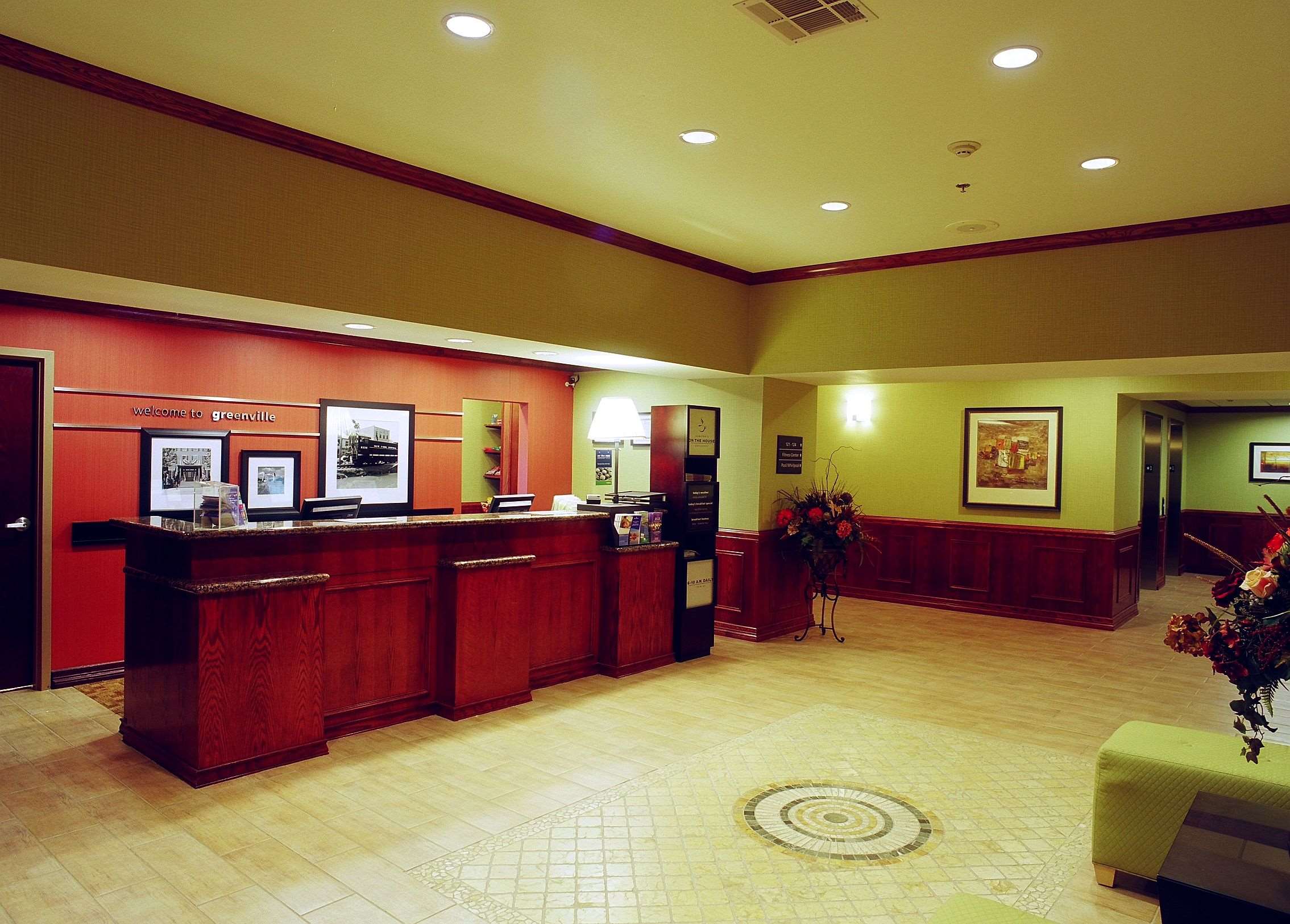 Reception | Hampton Inn & Suites Greenville