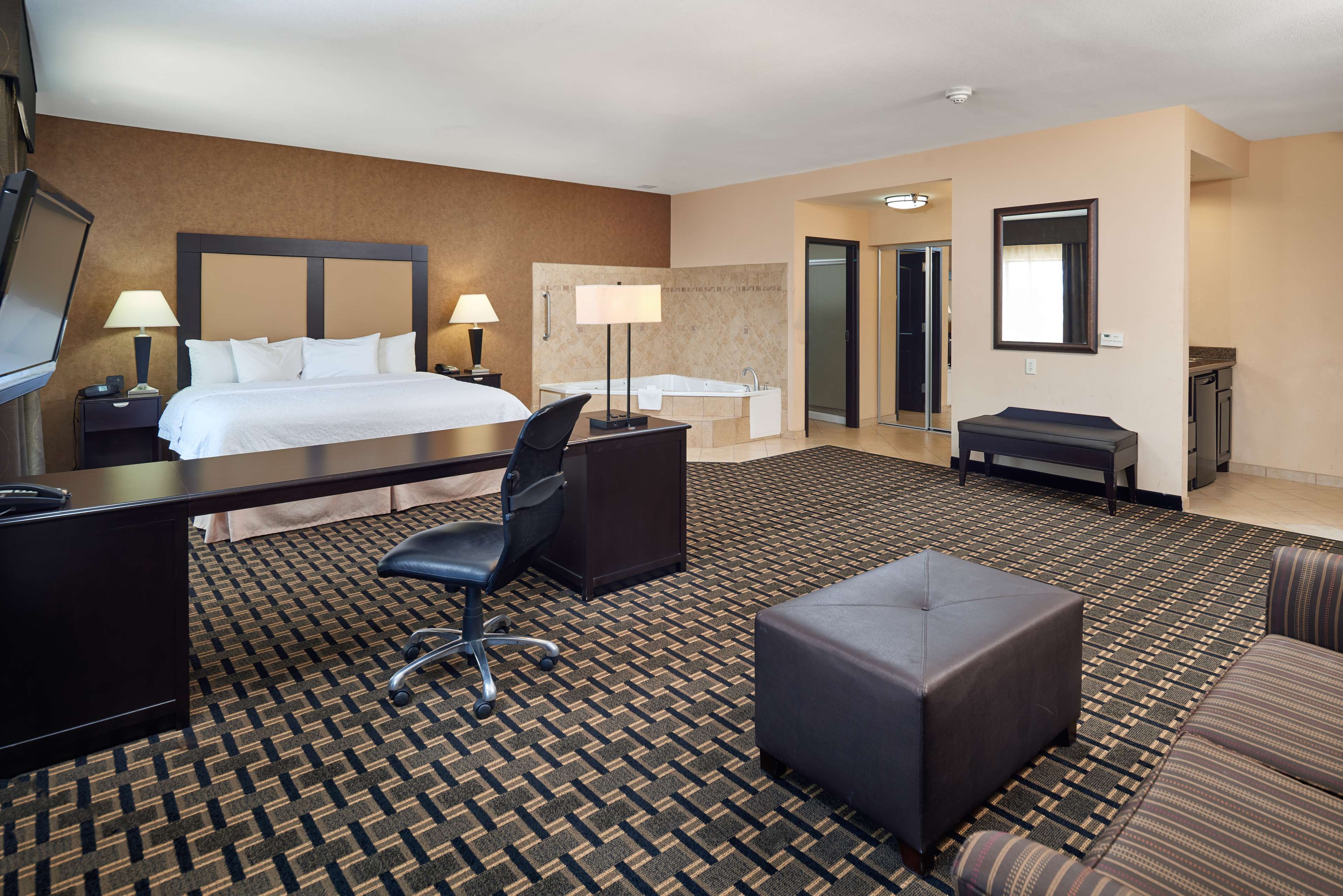 Hampton Inn & Suites by Hilton Longview North Room Type - 1KNG STUDIO WHIRLPL NOSMOK