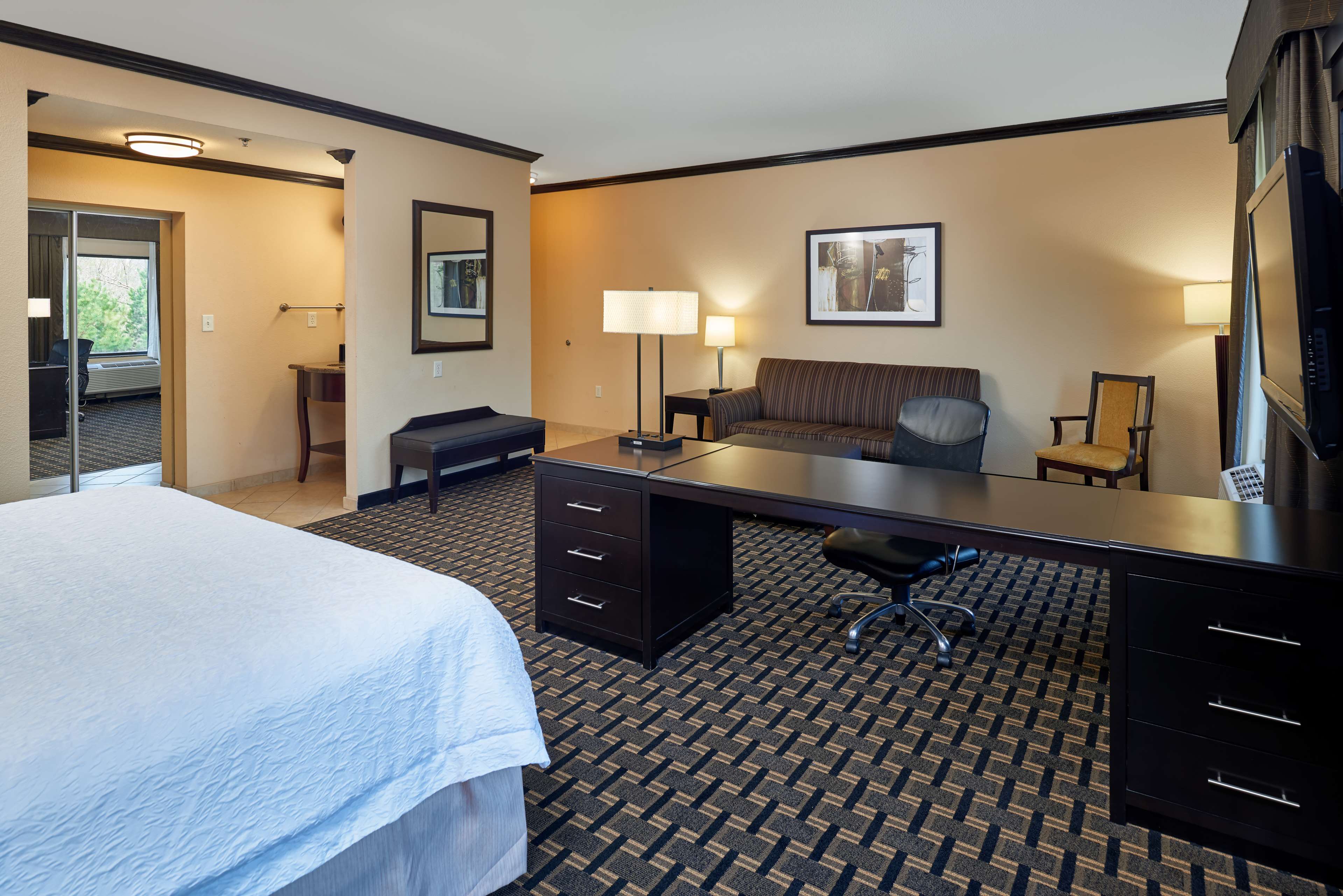 Hampton Inn & Suites by Hilton Longview North Room Type - 1KNG STUDIO SOFABED NOSMOK