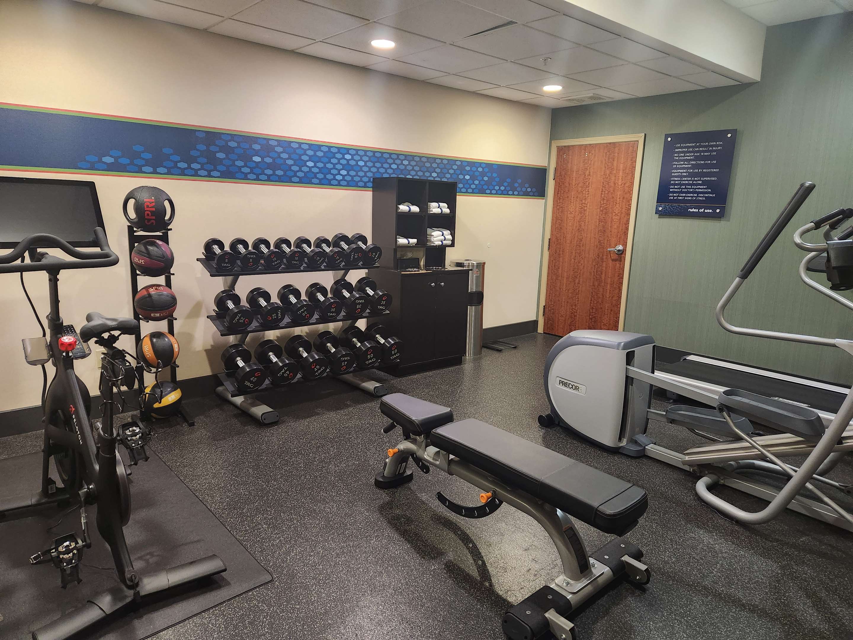 Health club fitness center gym | Hampton Inn Grand Junction Downtown/Historic Main Street