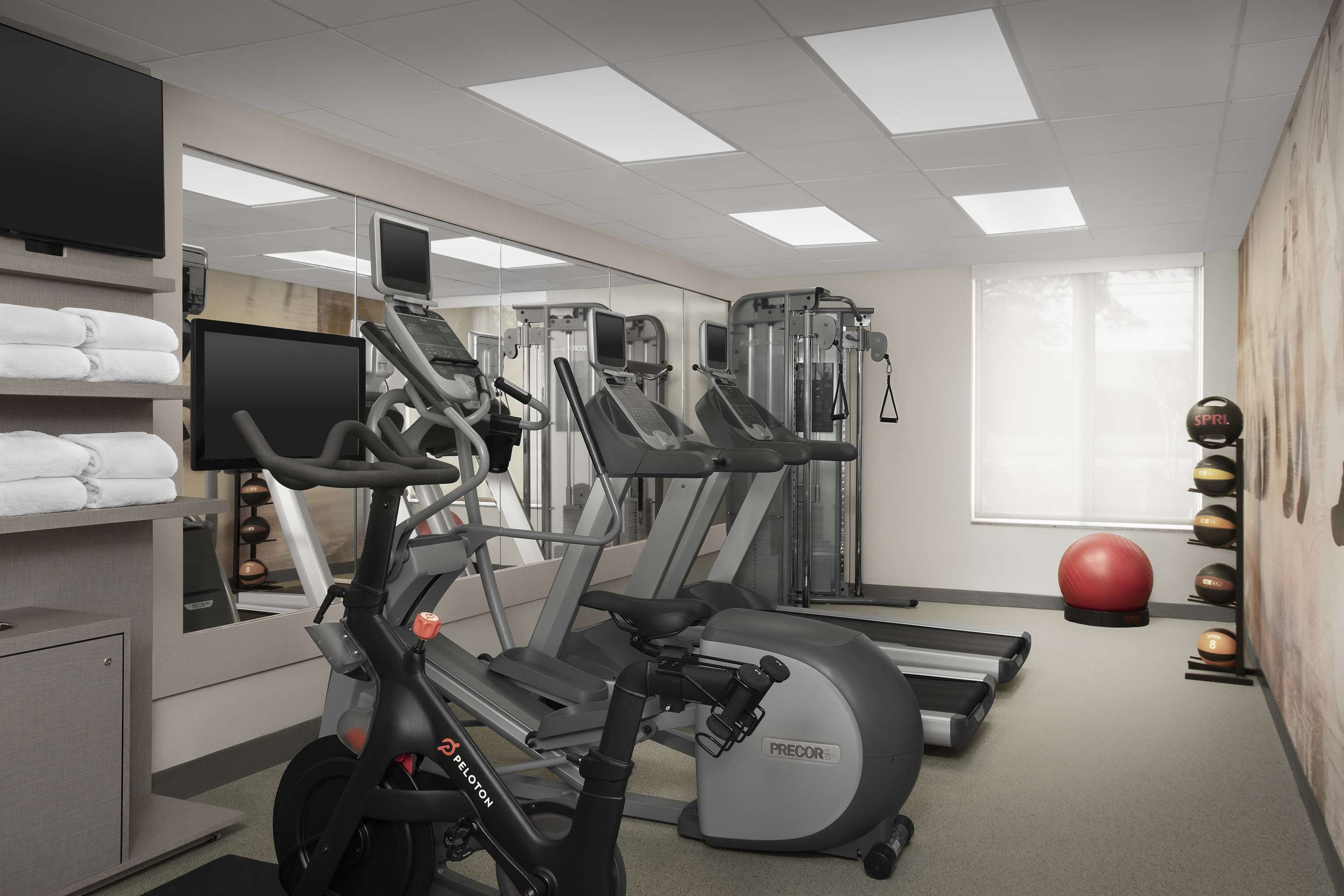 Health club fitness center gym