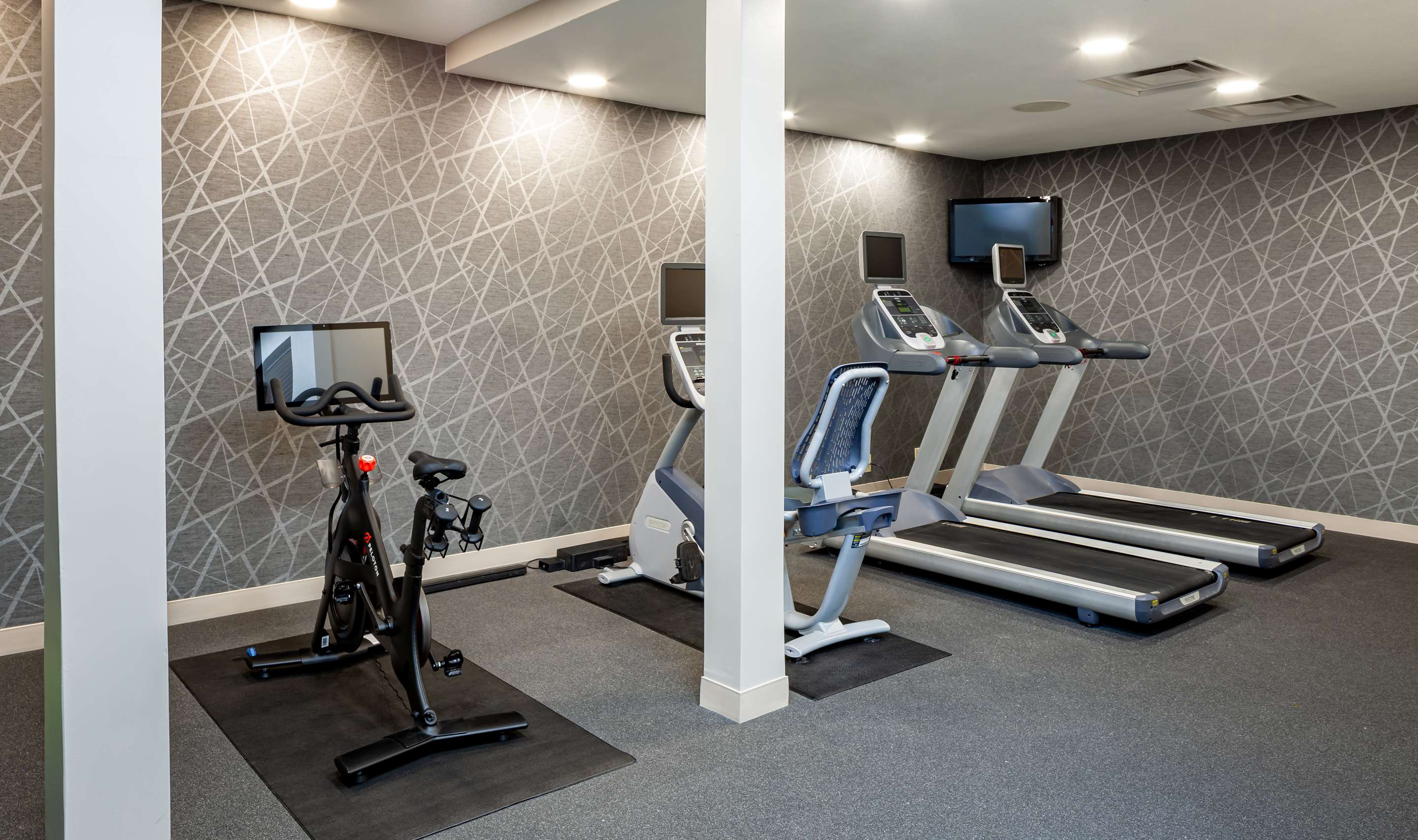 Health club fitness center gym | Homewood Suites by Hilton Gainesville