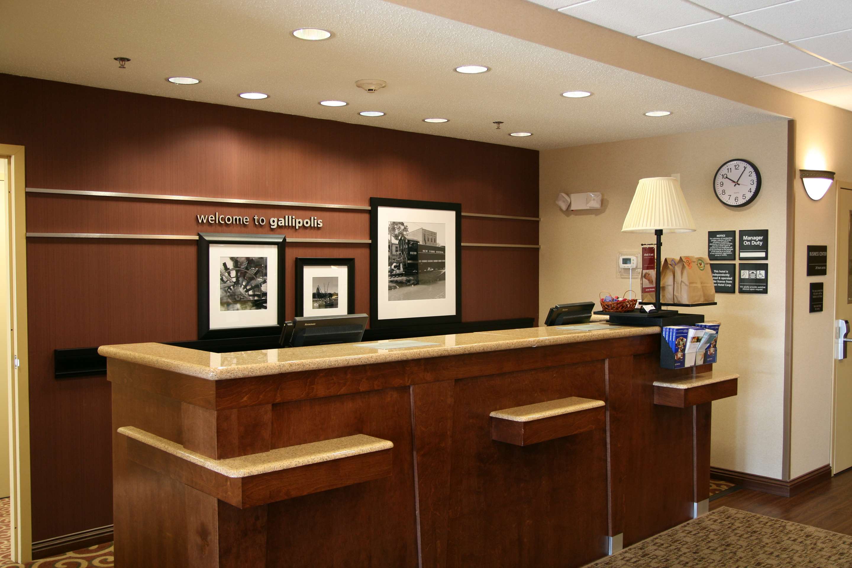 Reception | Hampton Inn Gallipolis