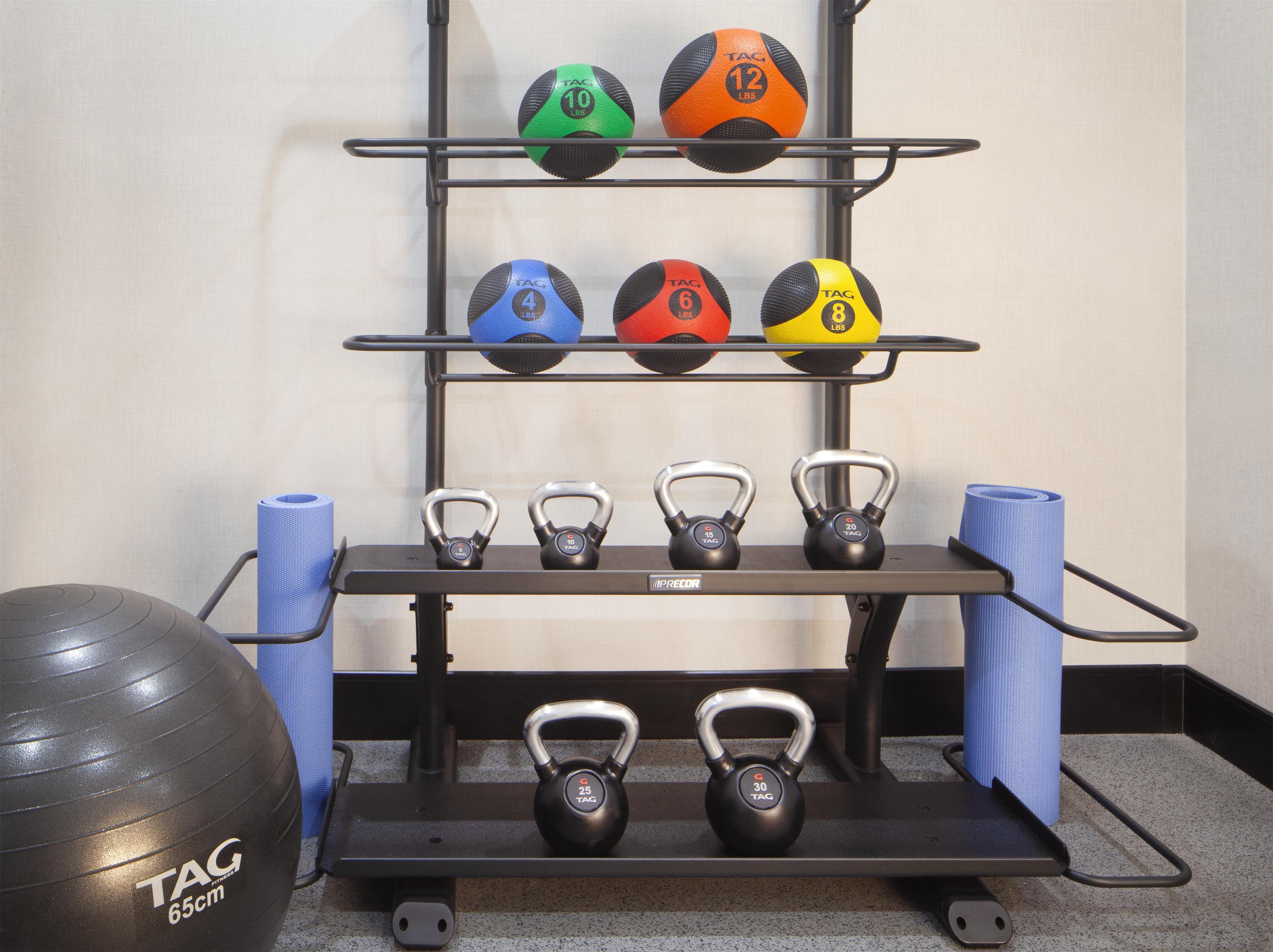 Health club fitness center gym | Hampton Inn Greenville