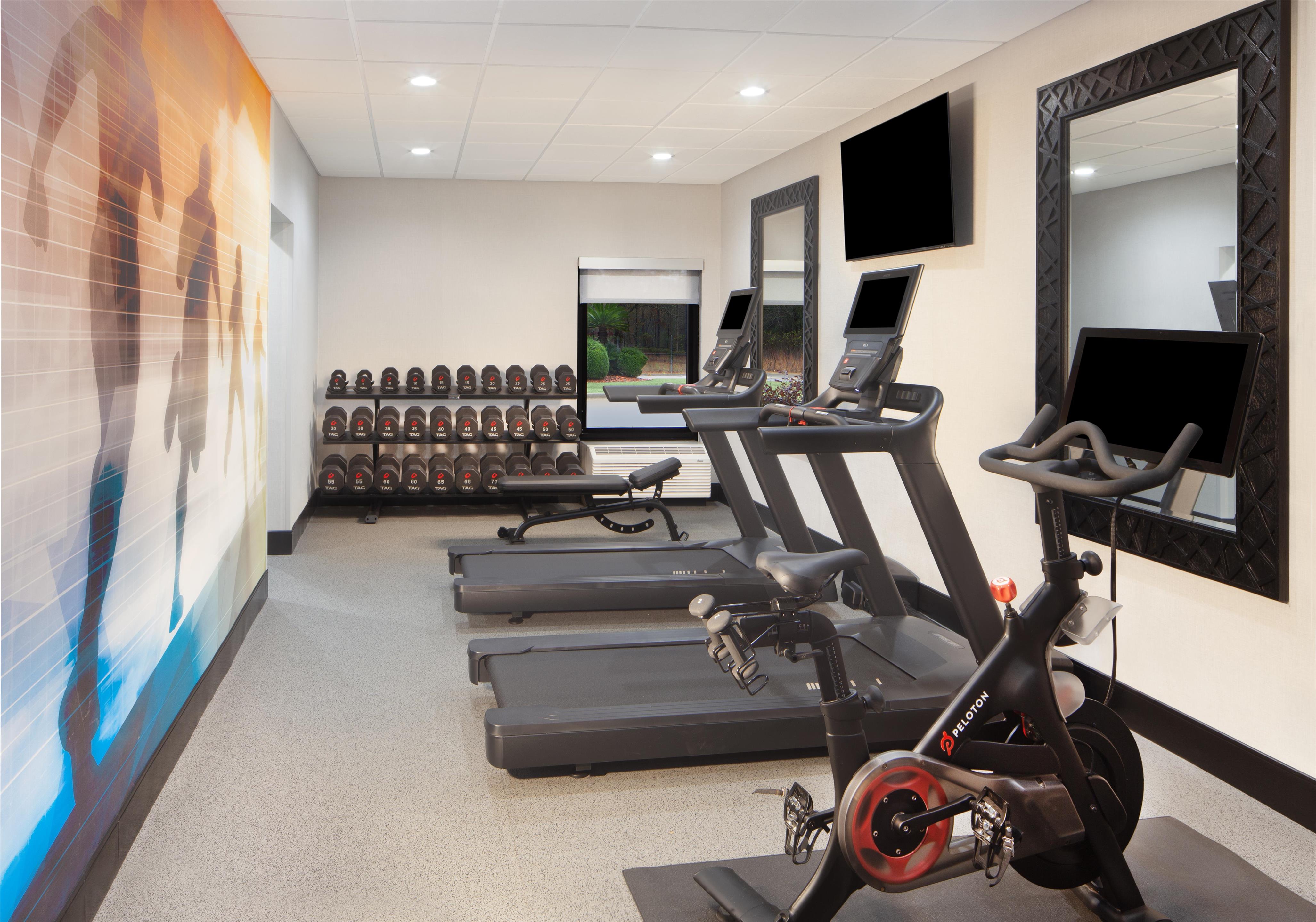 Health club fitness center gym | Hampton Inn Greenville