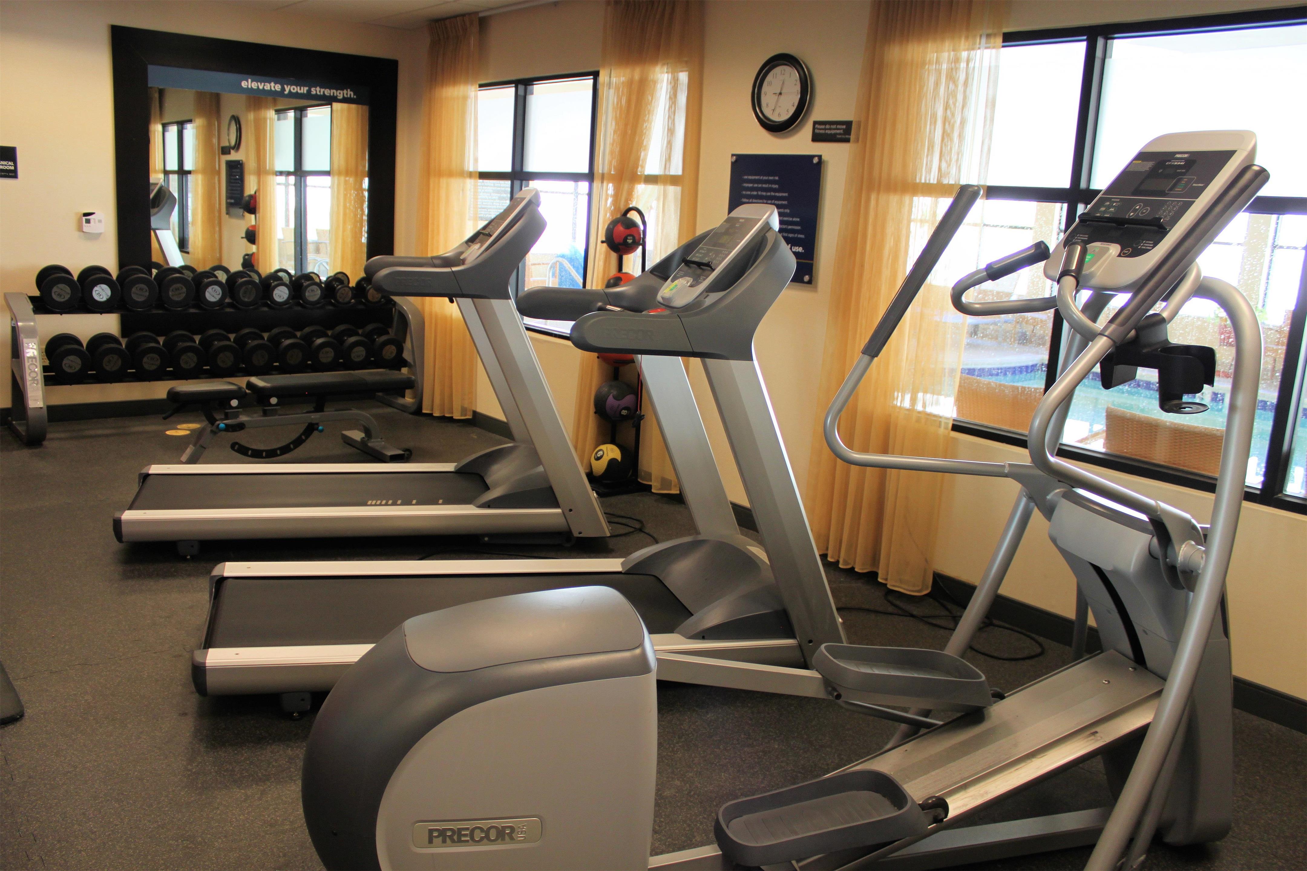 Health club fitness center gym | Hampton Inn & Suites Green River