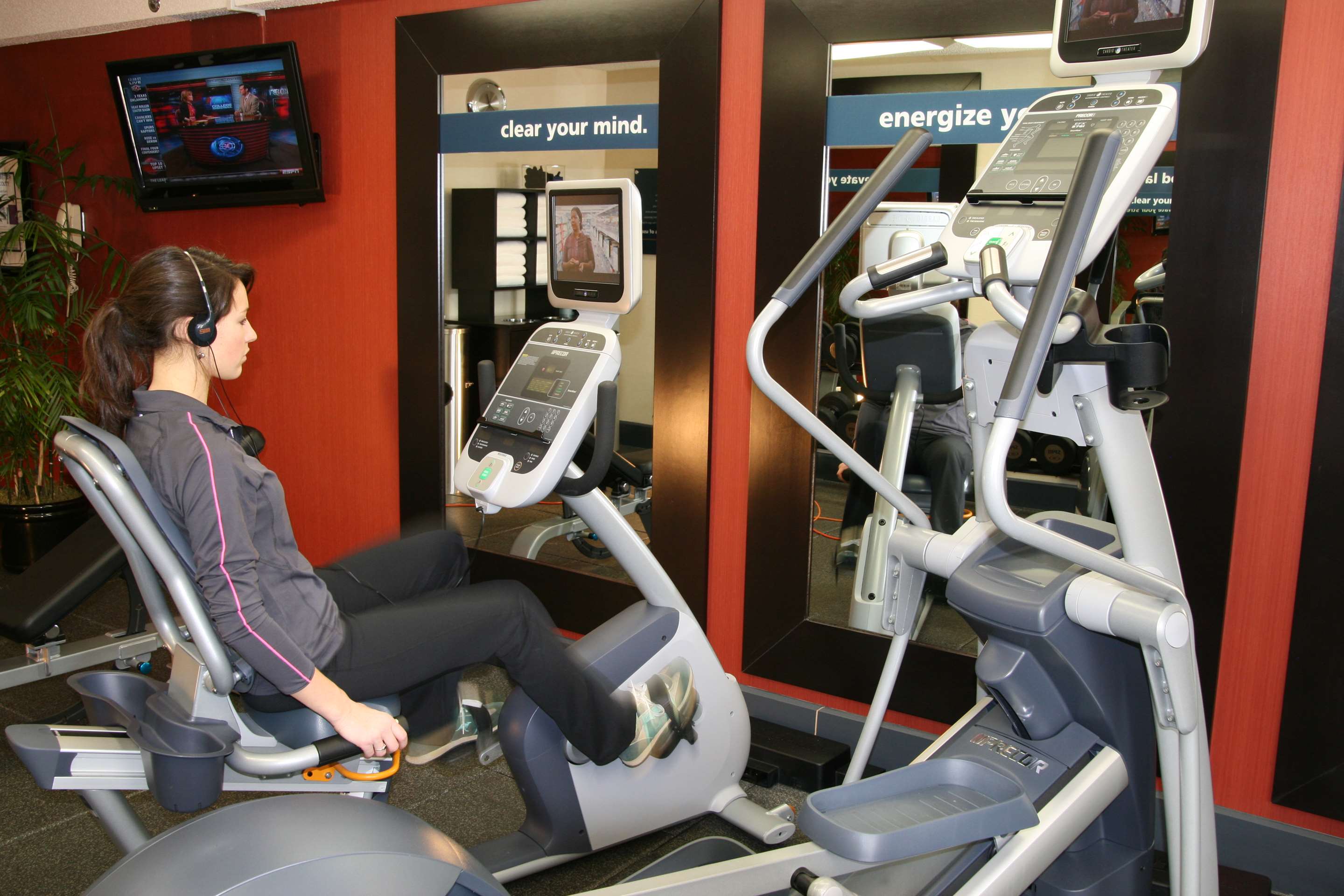 Health club fitness center gym