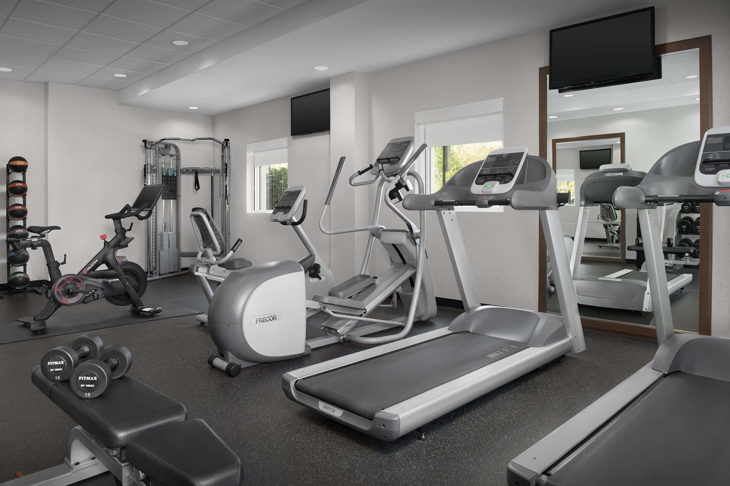 Health club fitness center gym | Home2 Suites by Hilton Greensboro Airport, NC