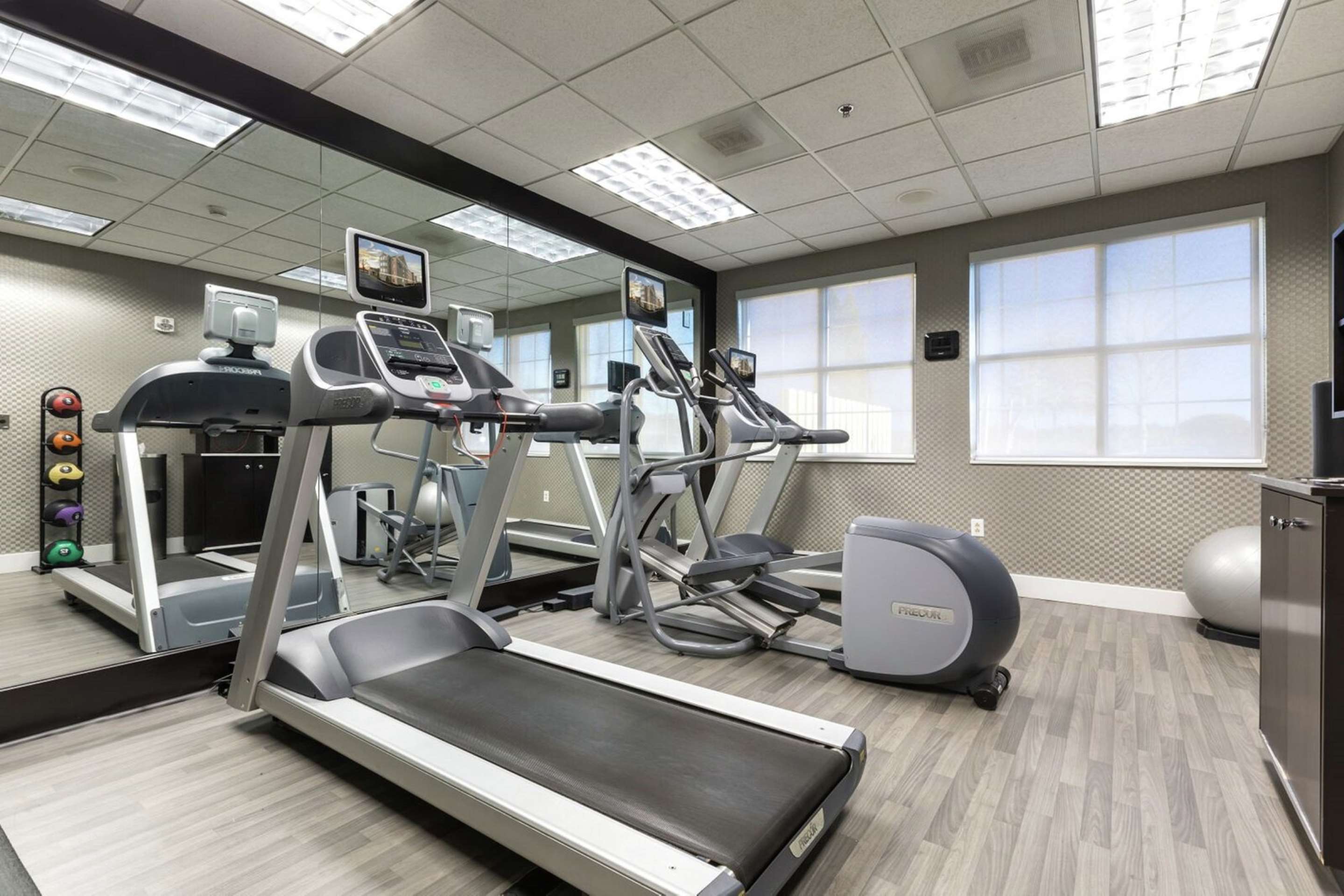 Health club fitness center gym | Homewood Suites by Hilton Greenville