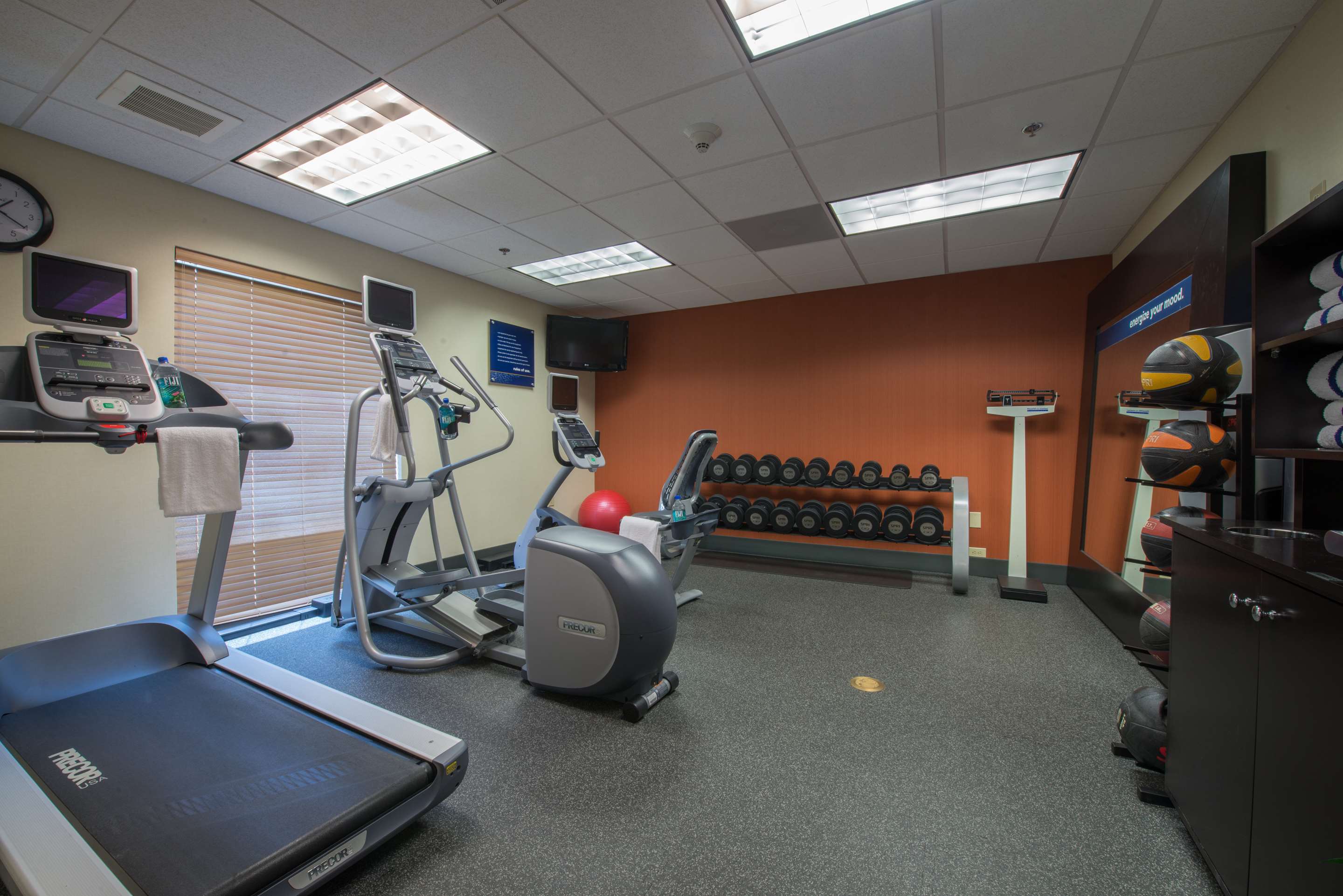 Health club fitness center gym
