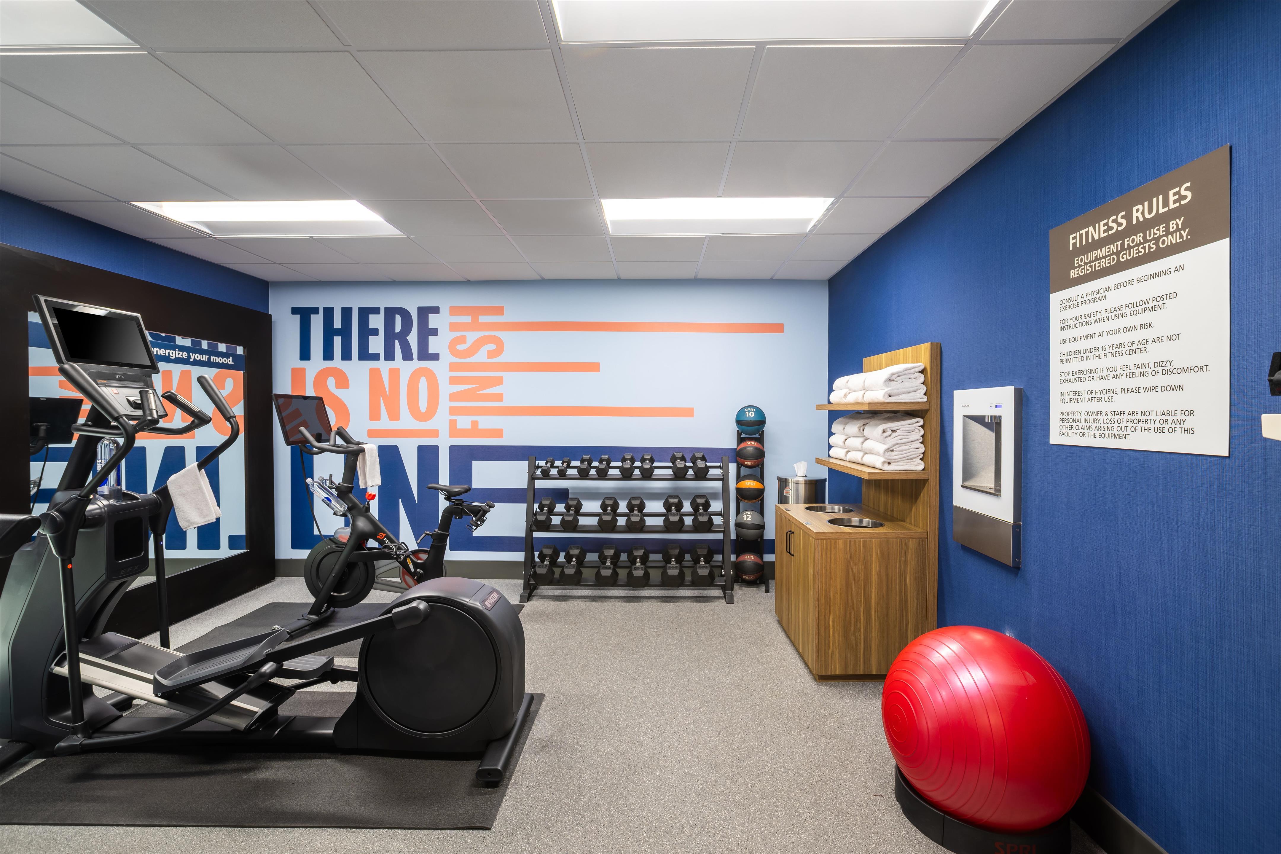 Health club fitness center gym
