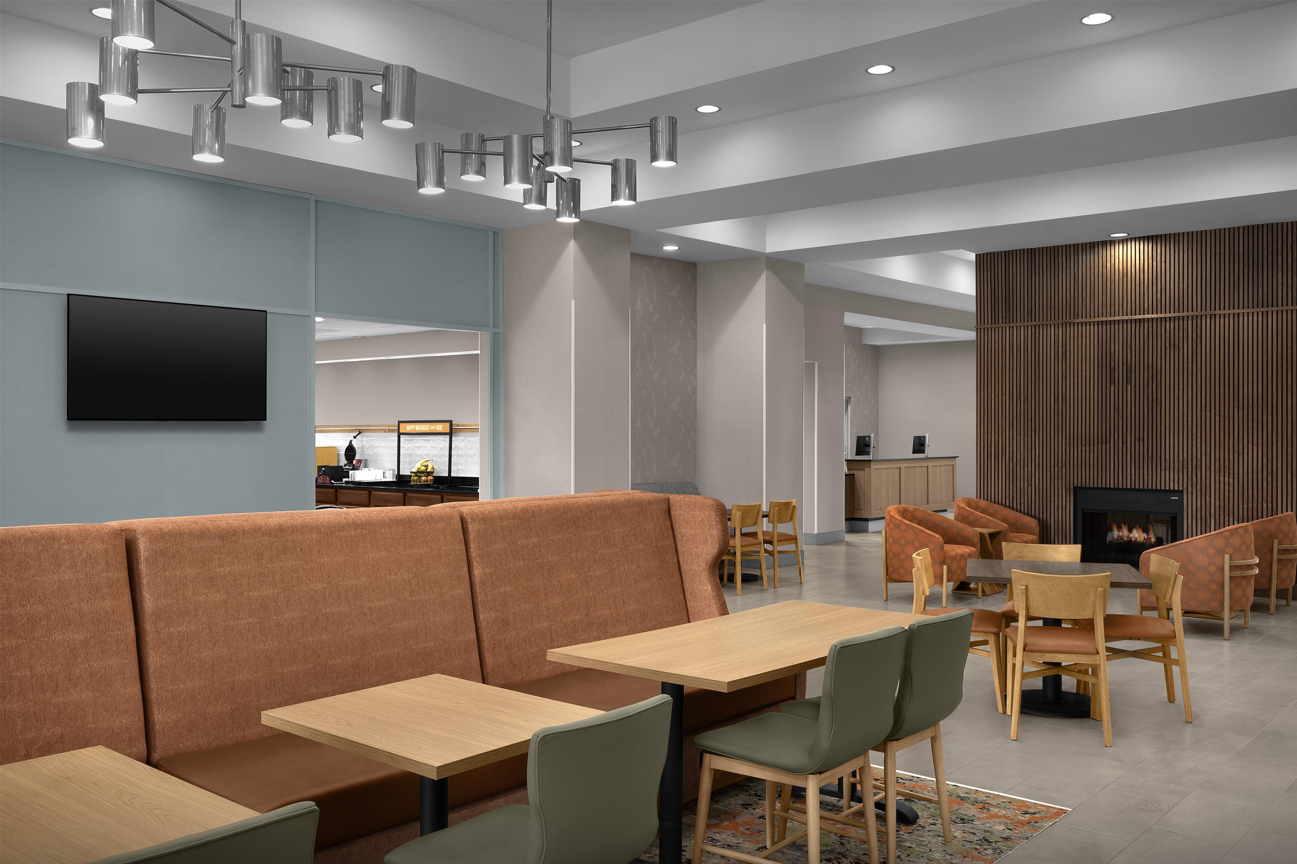 Lobby | Hampton Inn & Suites Greenville/Spartanburg I-85, SC