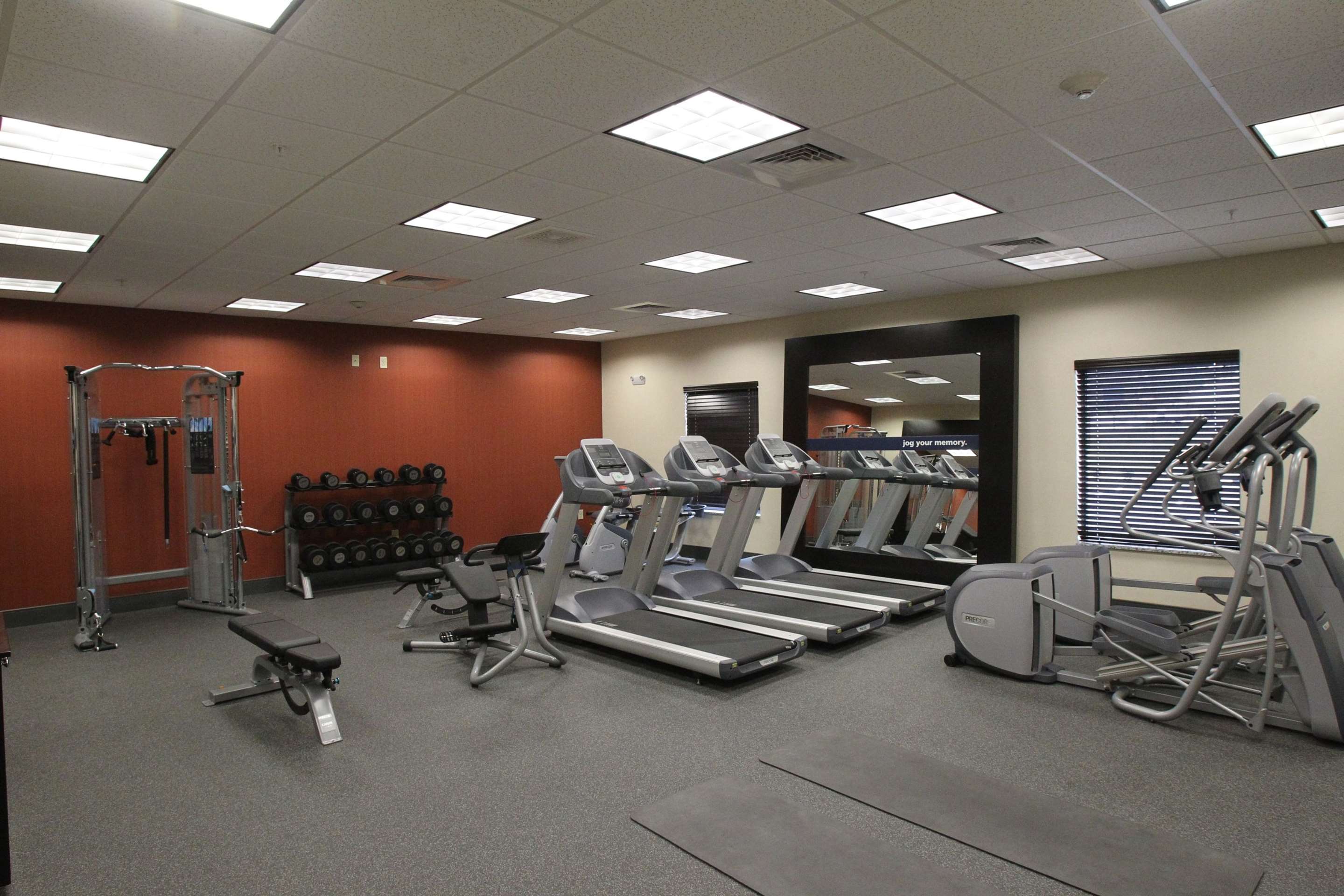 Health club fitness center gym | Hampton Inn & Suites Seneca-Clemson Area