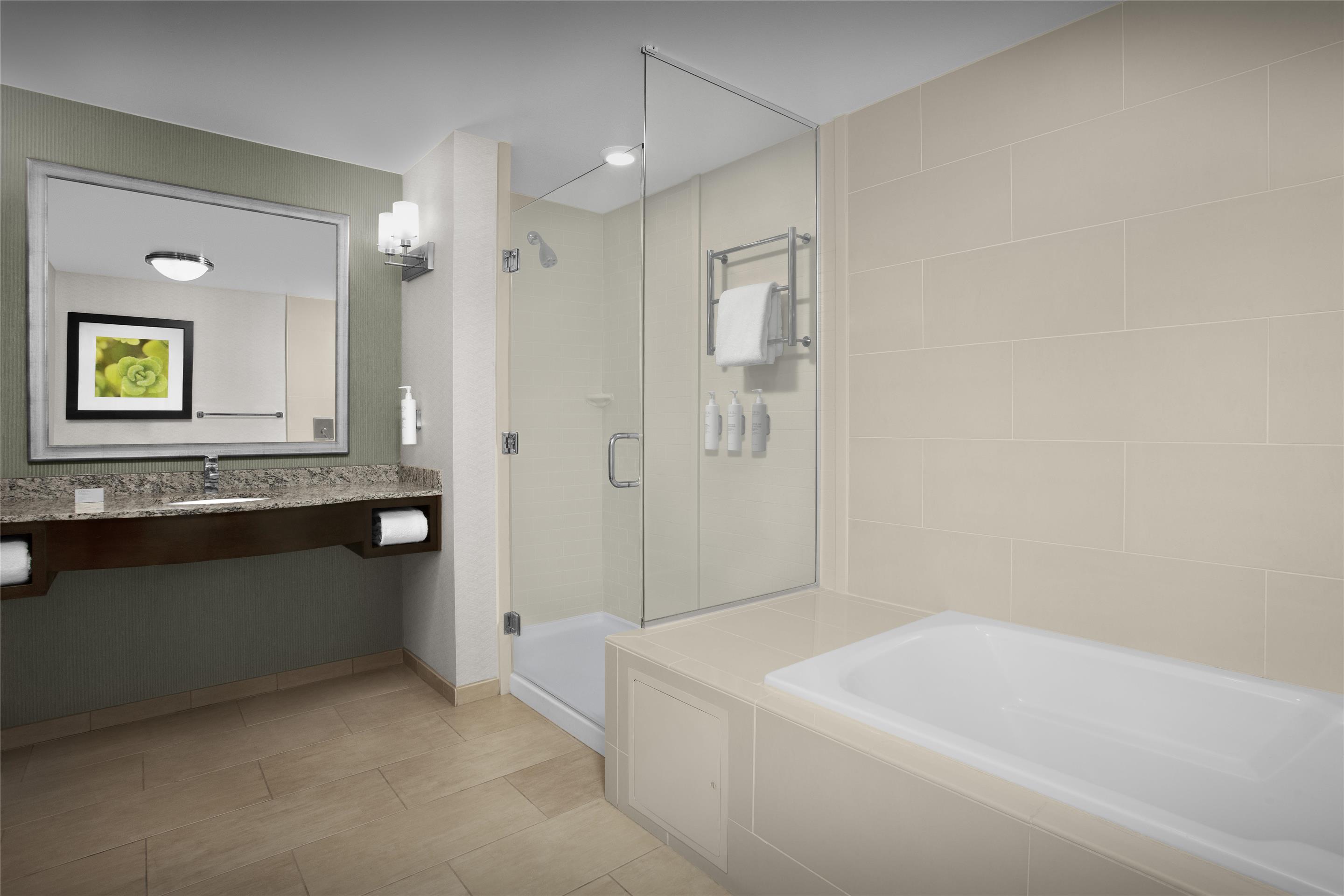 Guest room bath