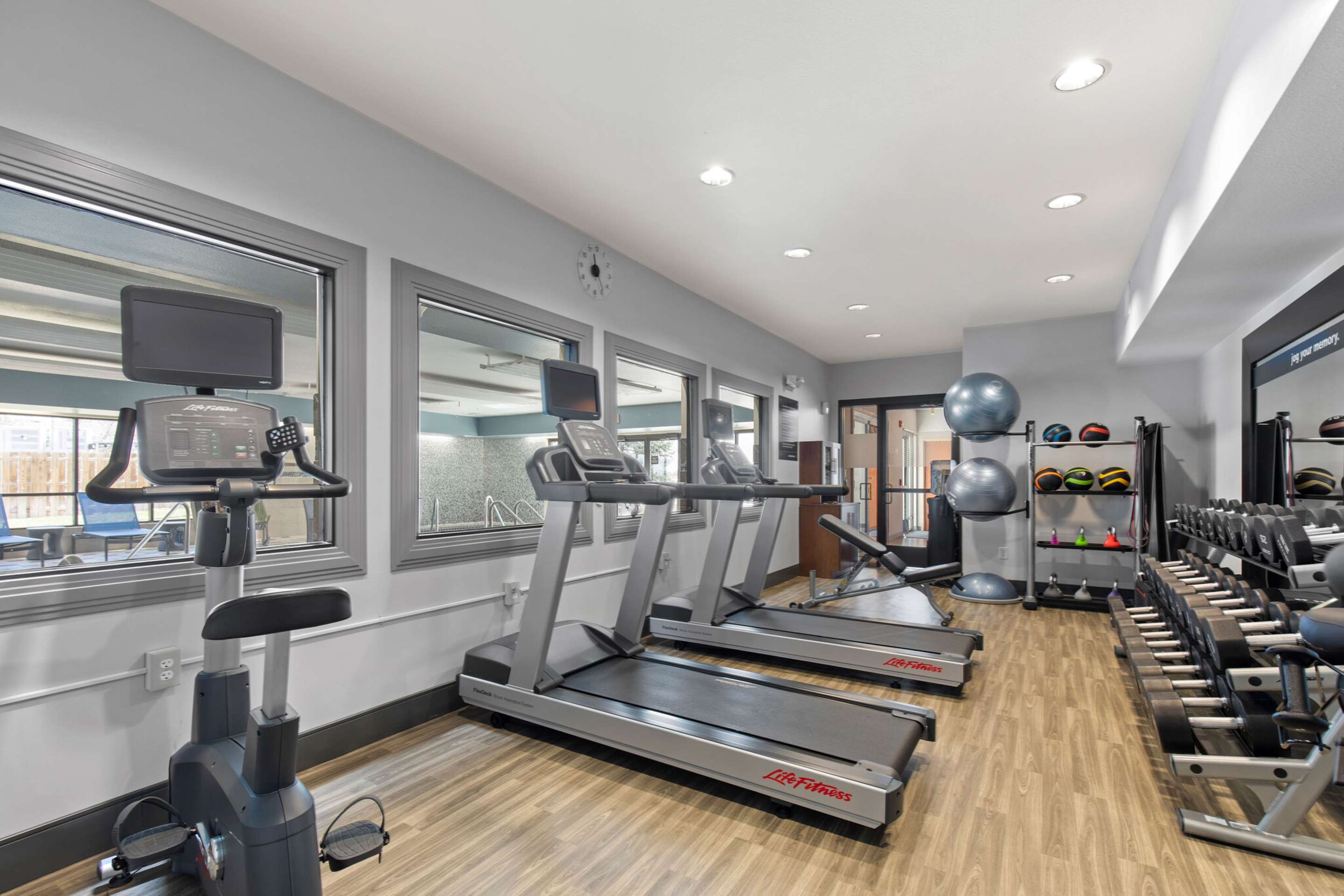 Health club fitness center gym | Hampton Inn & Suites Greeley