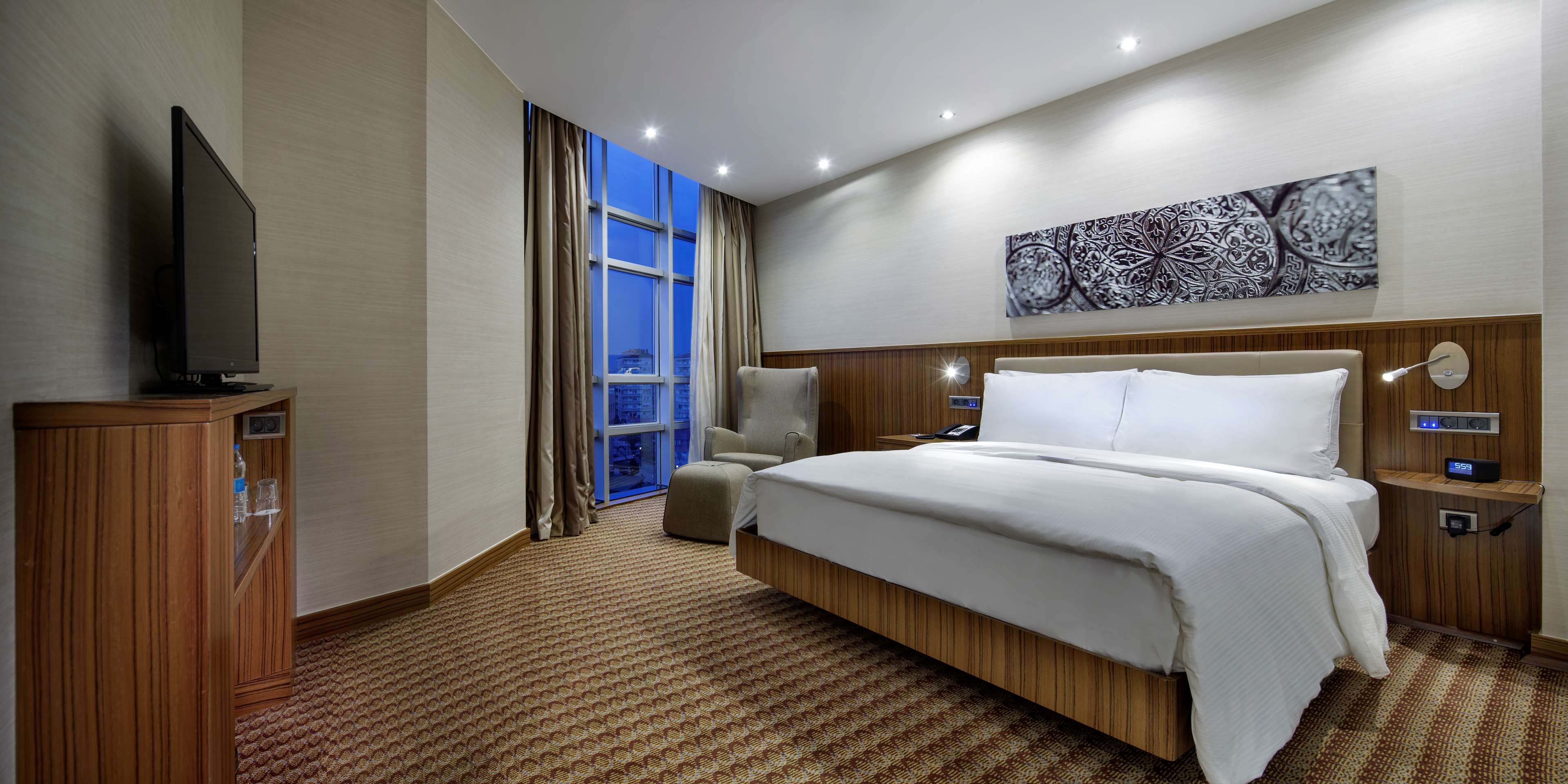 Hampton by Hilton Gaziantep Room Type - QUEEN ROOM W  FRIDGE NS