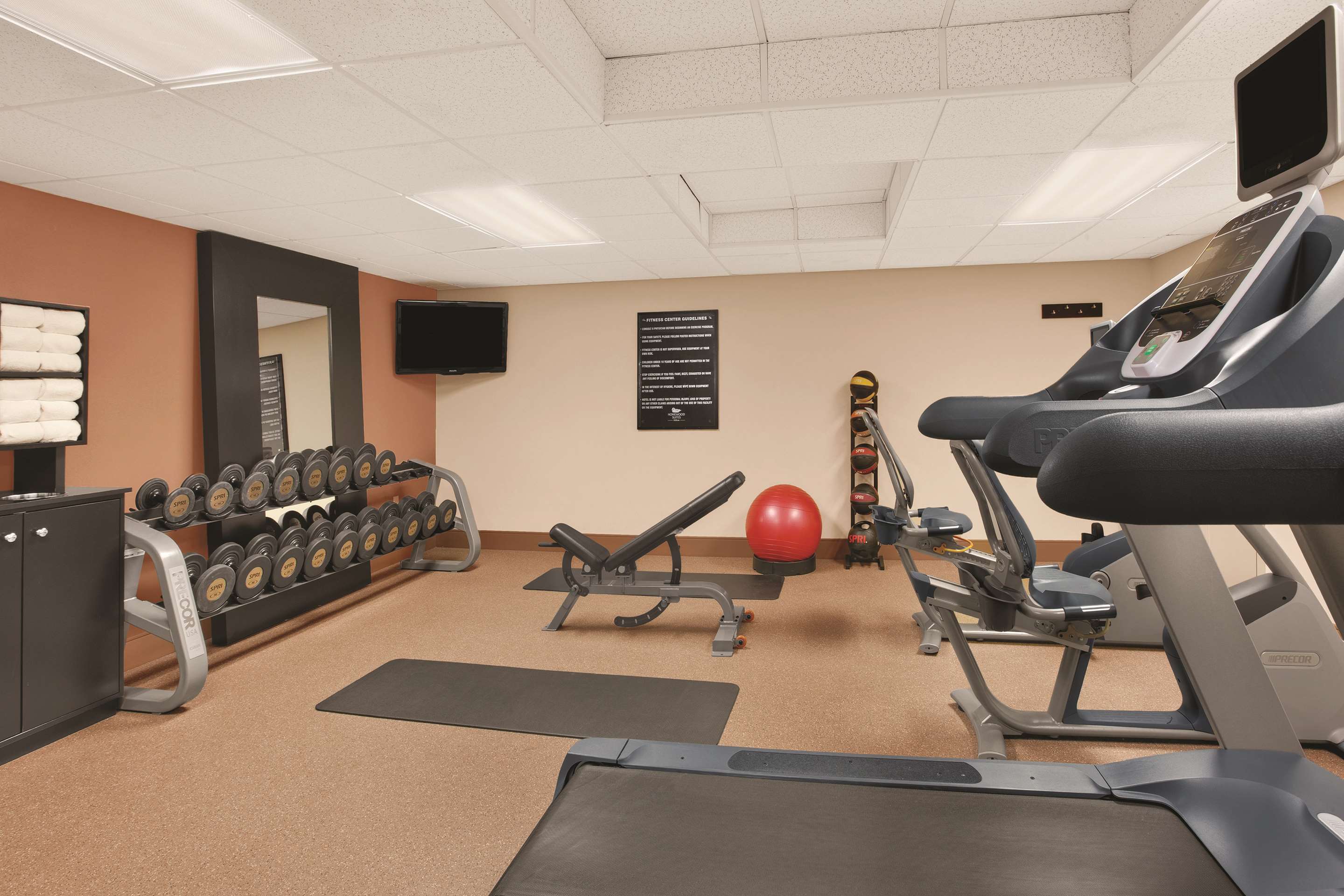 Health club fitness center gym