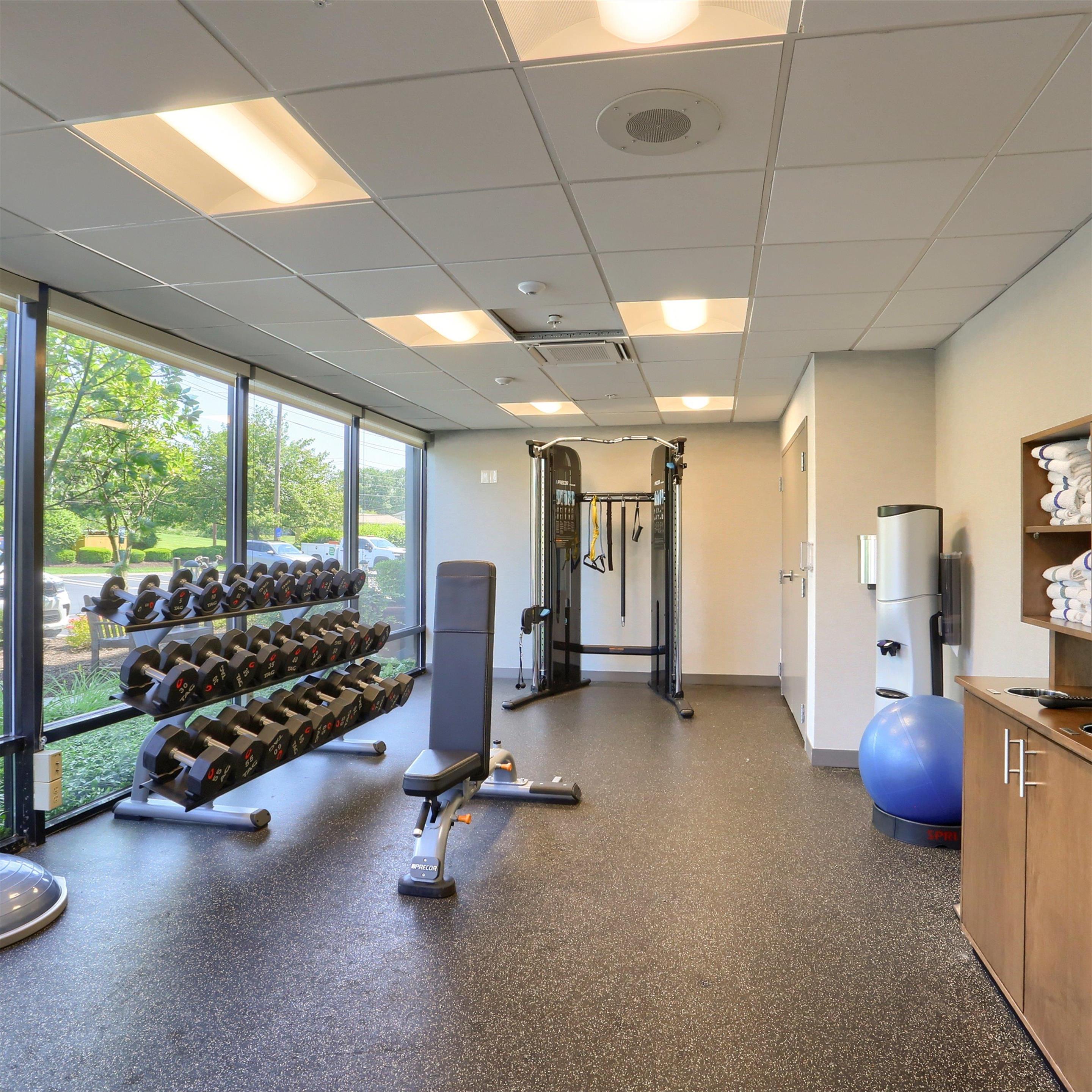 Health club fitness center gym | Hampton Inn Harrisburg-East (Hershey Area)