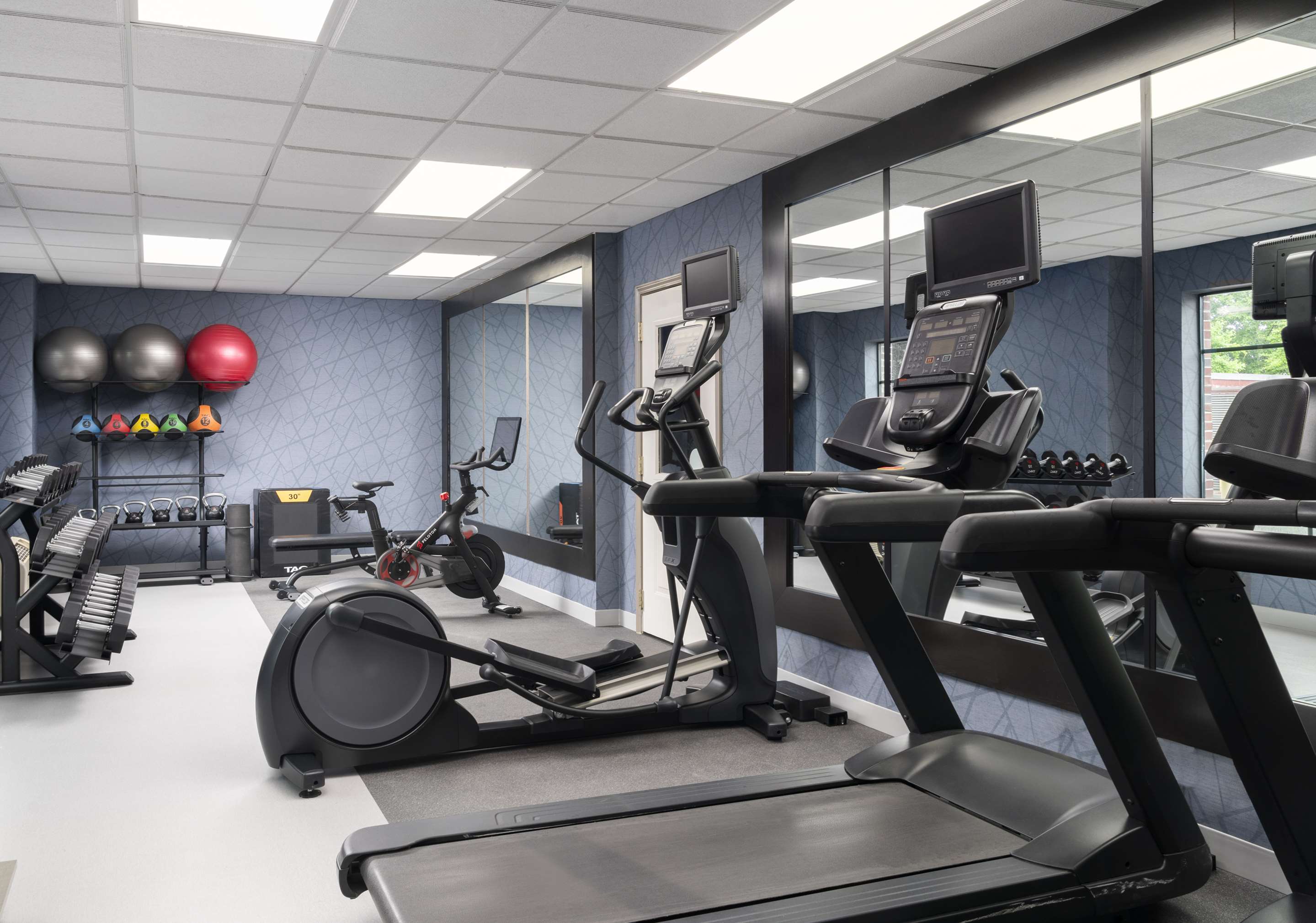Health club fitness center gym | Homewood Suites by Hilton-Hartford South-Glastonbury, CT