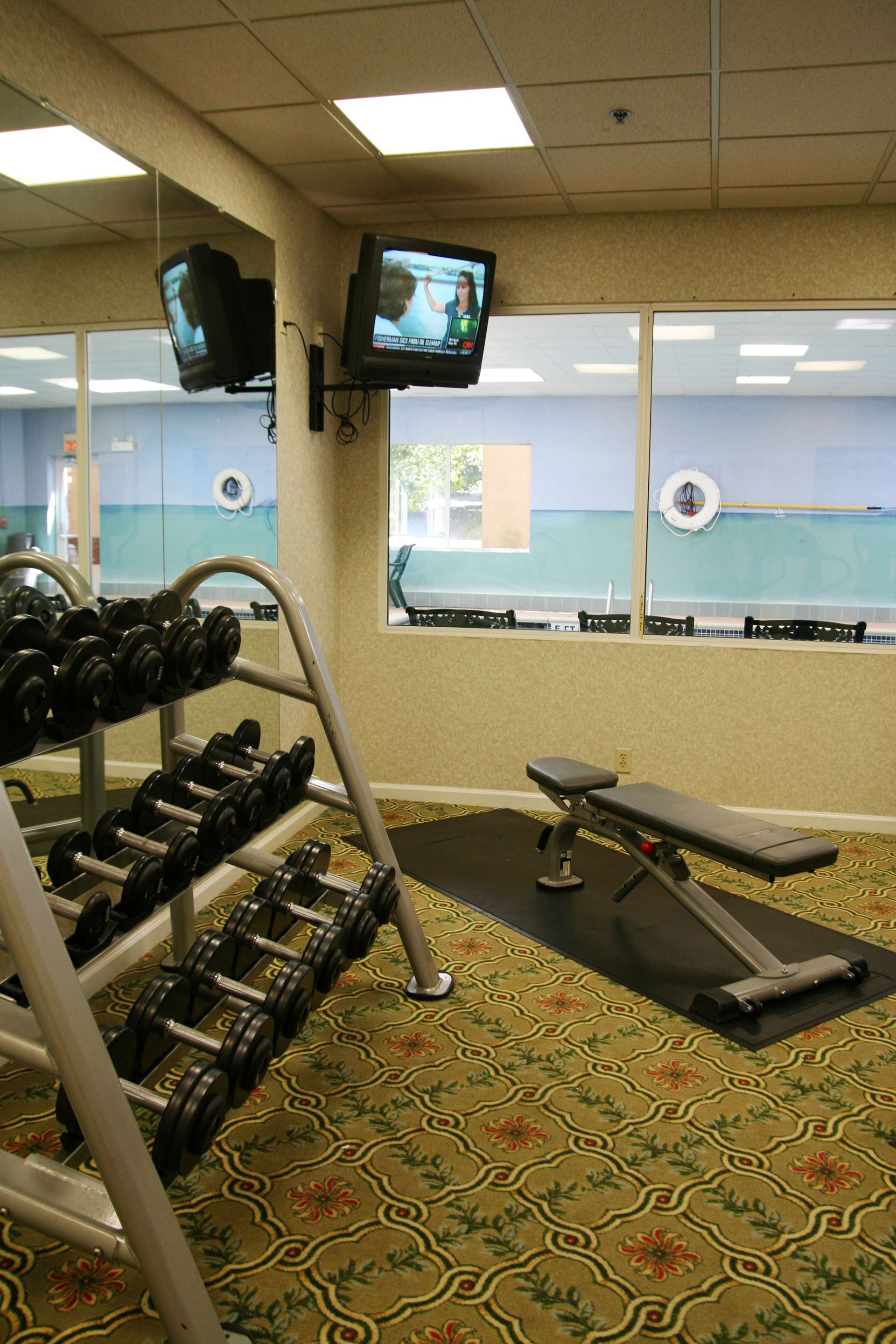 Health club fitness center gym | Hampton Inn & Suites Hershey