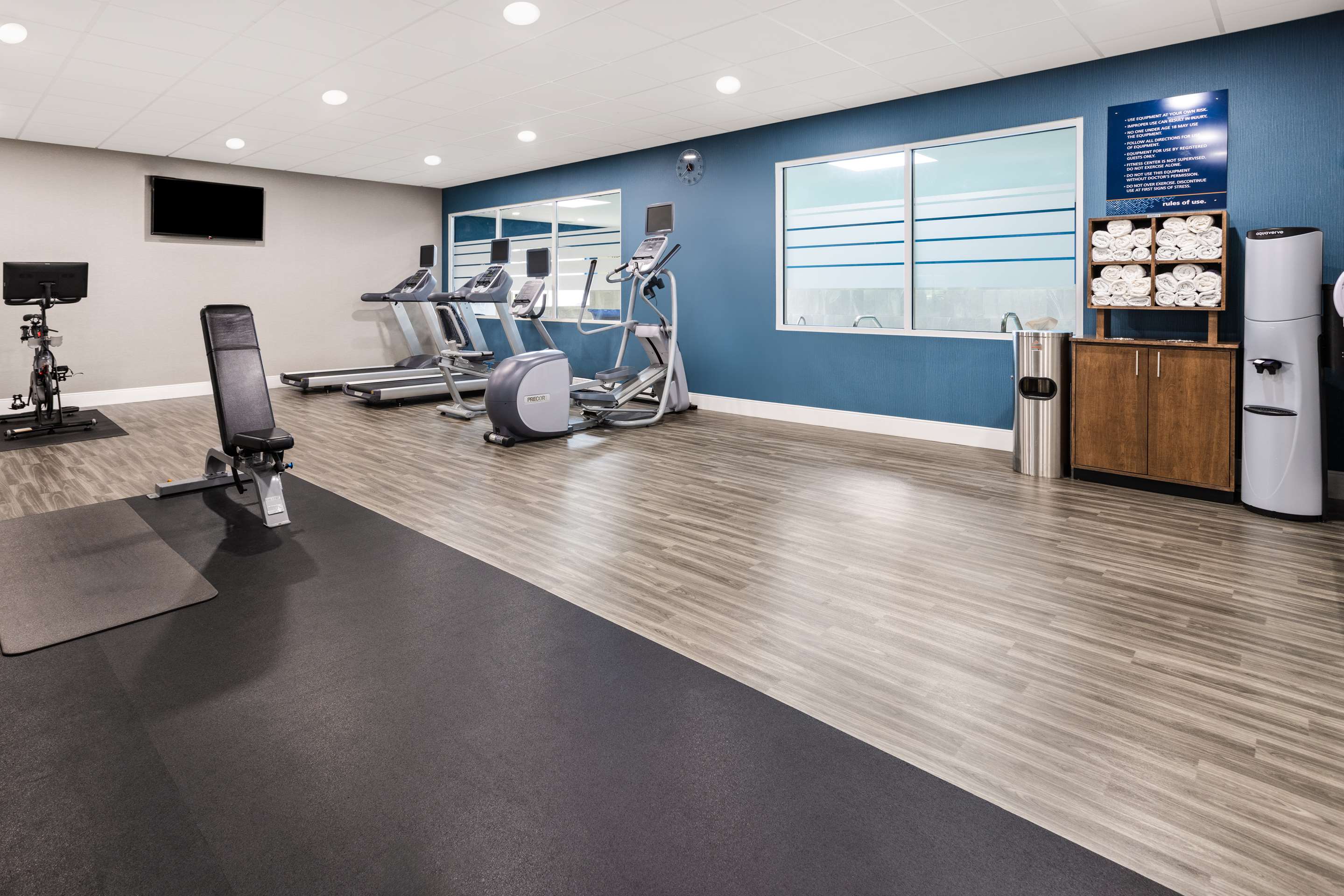 Health club fitness center gym | Hampton Inn & Suites Hershey