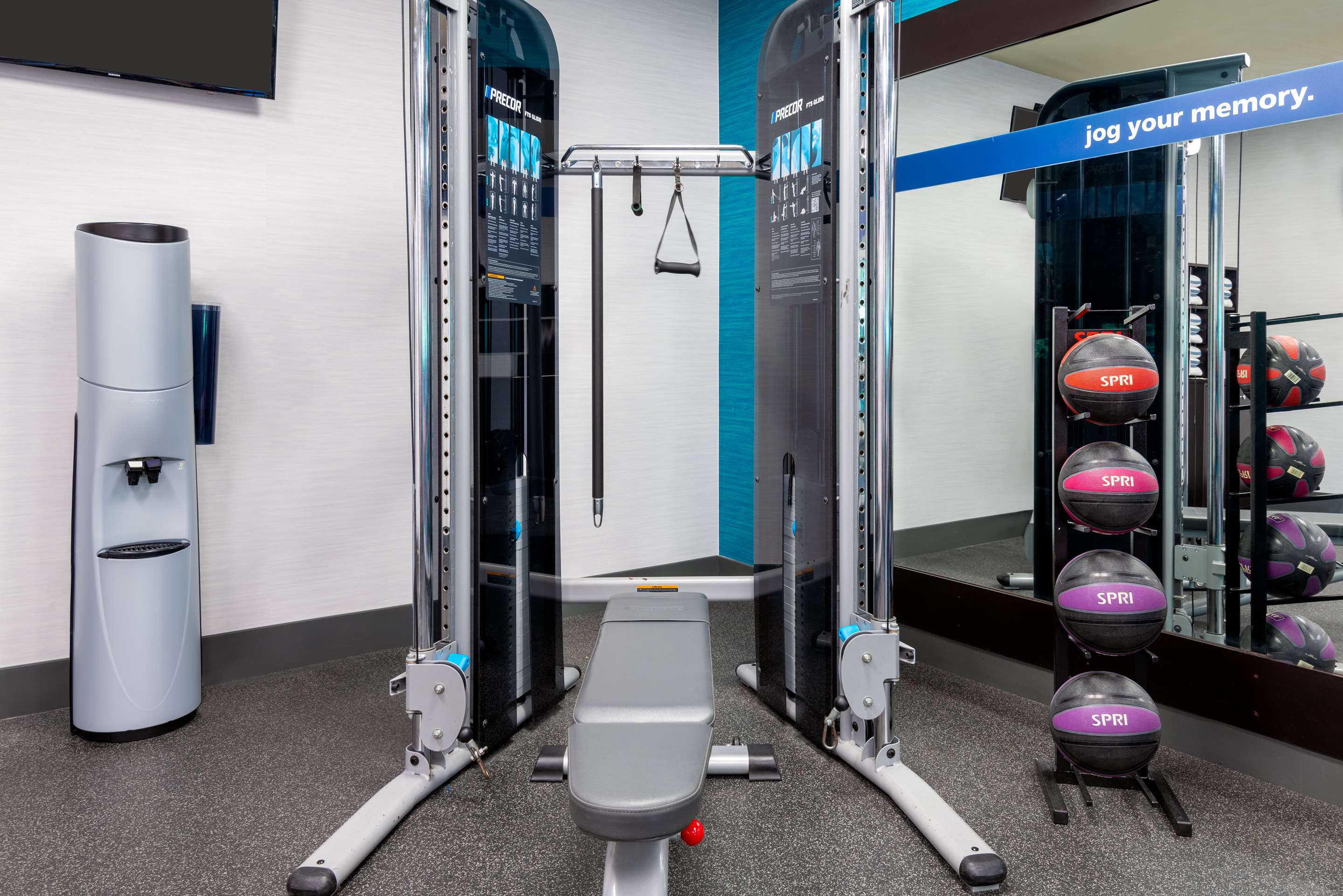 Health club fitness center gym | Hampton Inn & Suites Hartford/Farmington