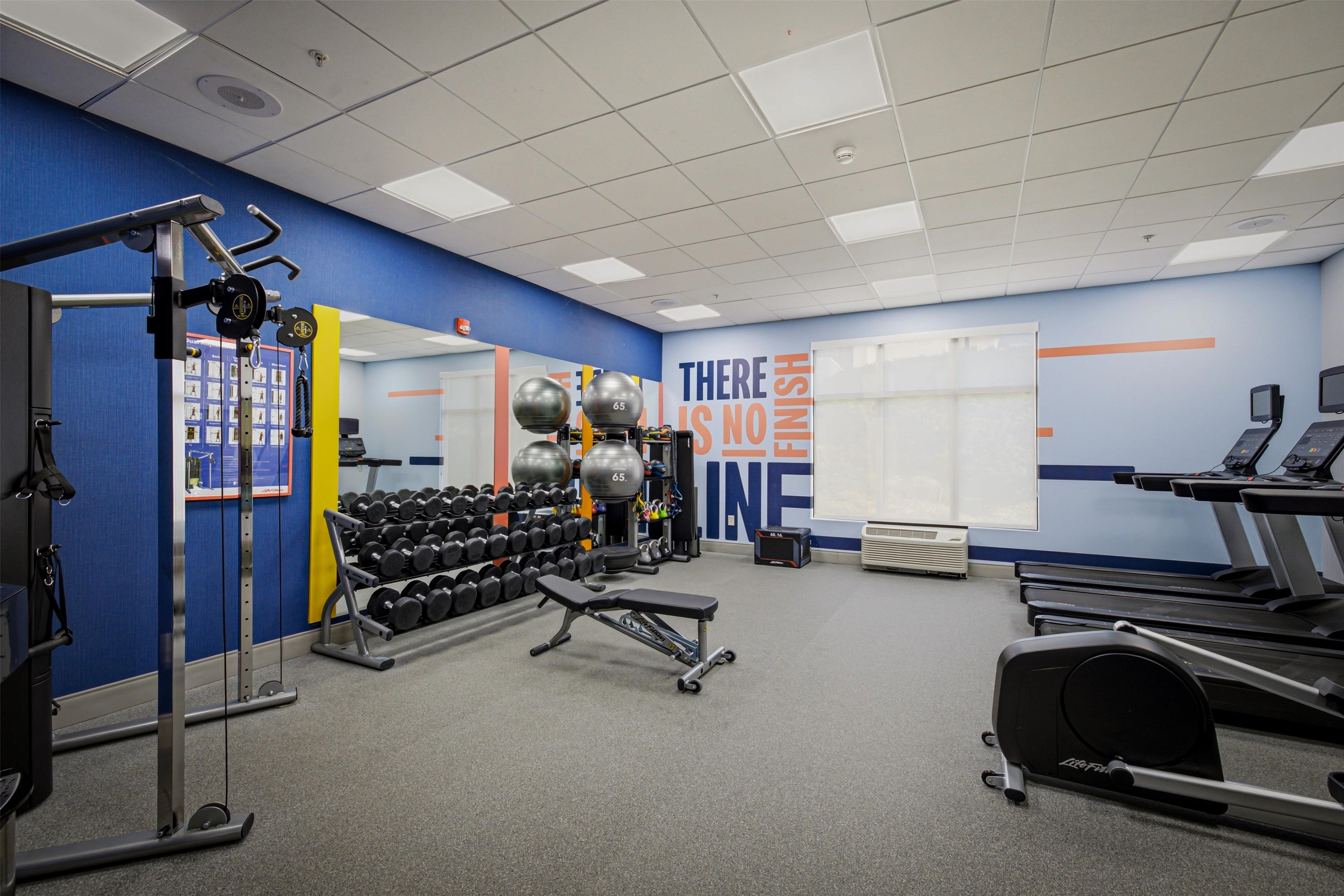Health club fitness center gym | Hampton Inn Hickory