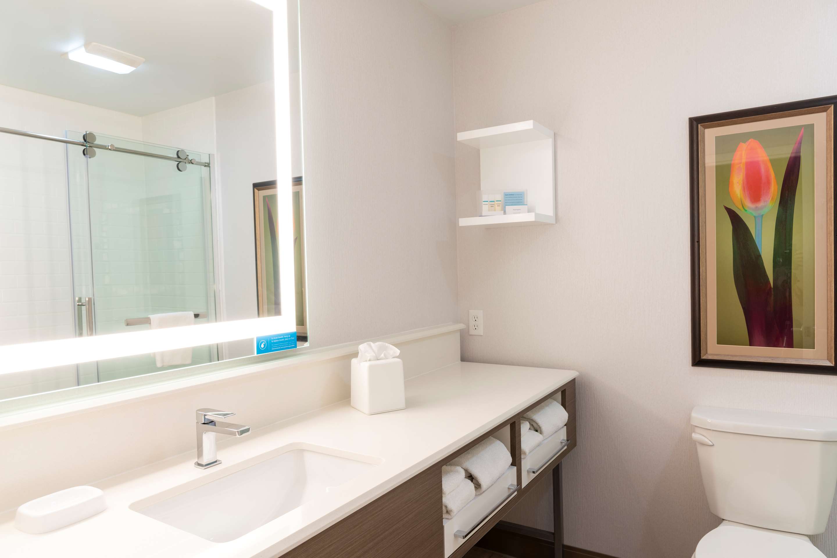 Guest room bath
