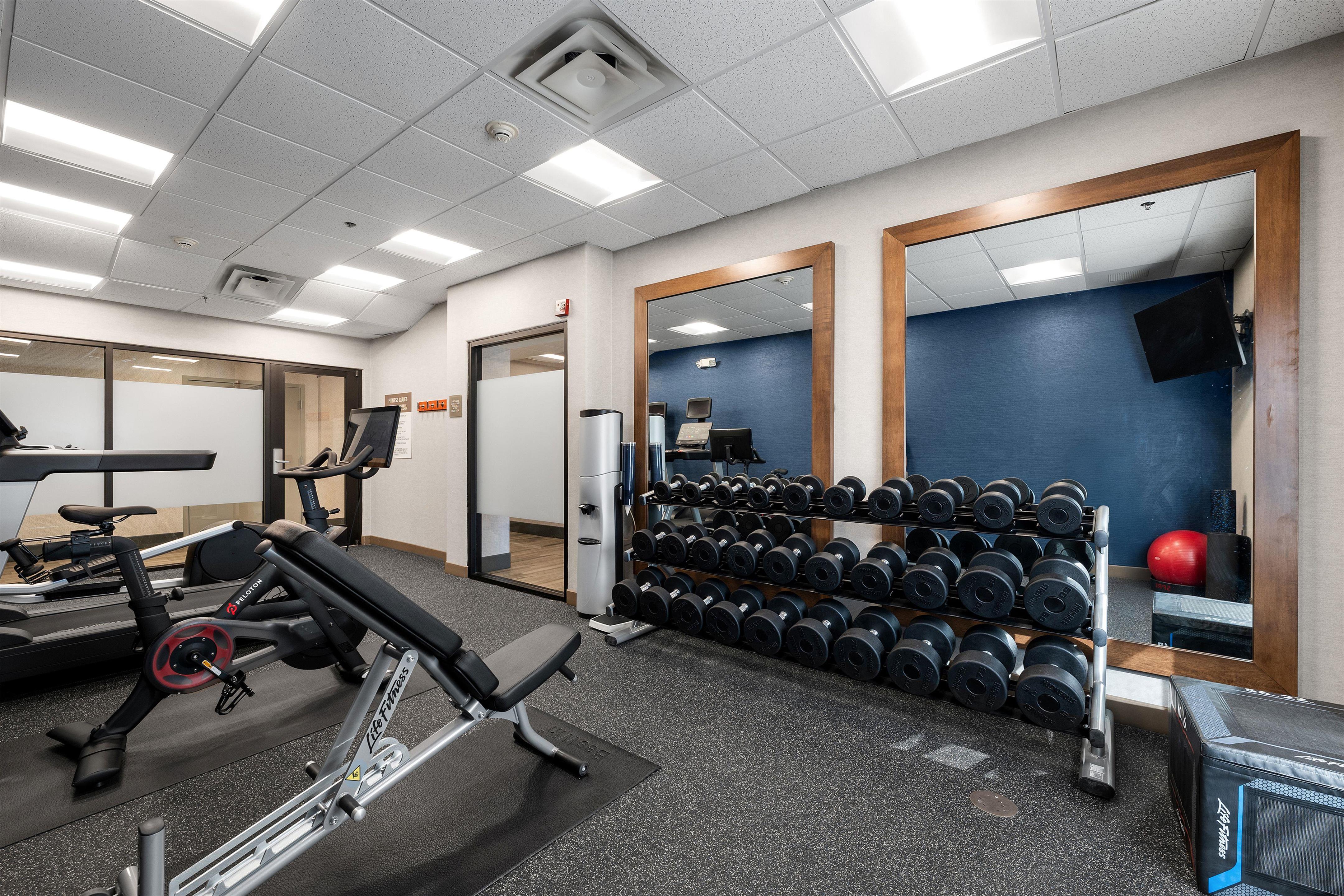 Health club fitness center gym | Hampton Inn & Suites Harlingen