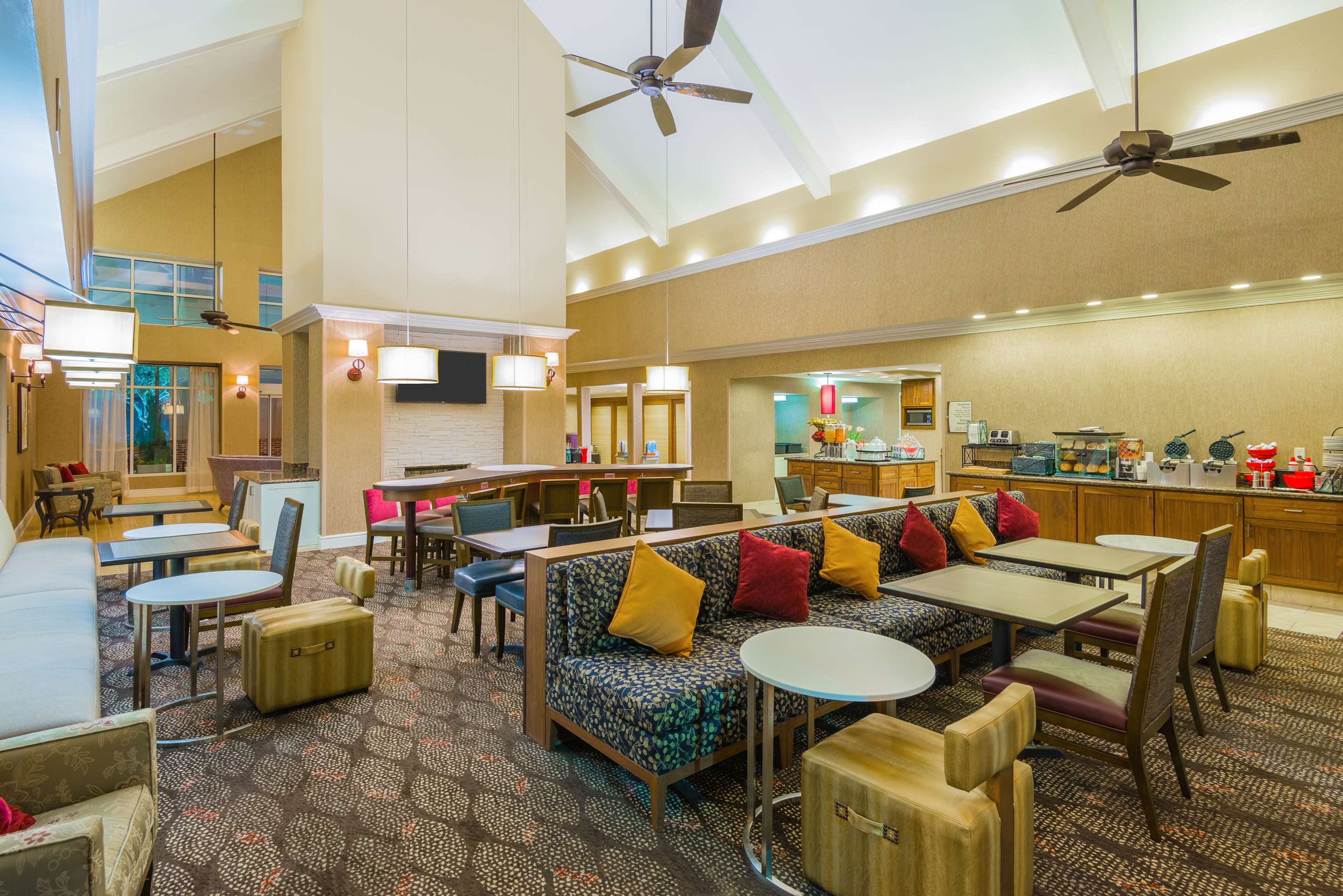 Breakfast Area | Homewood Suites by Hilton Houston Clear Lake NASA