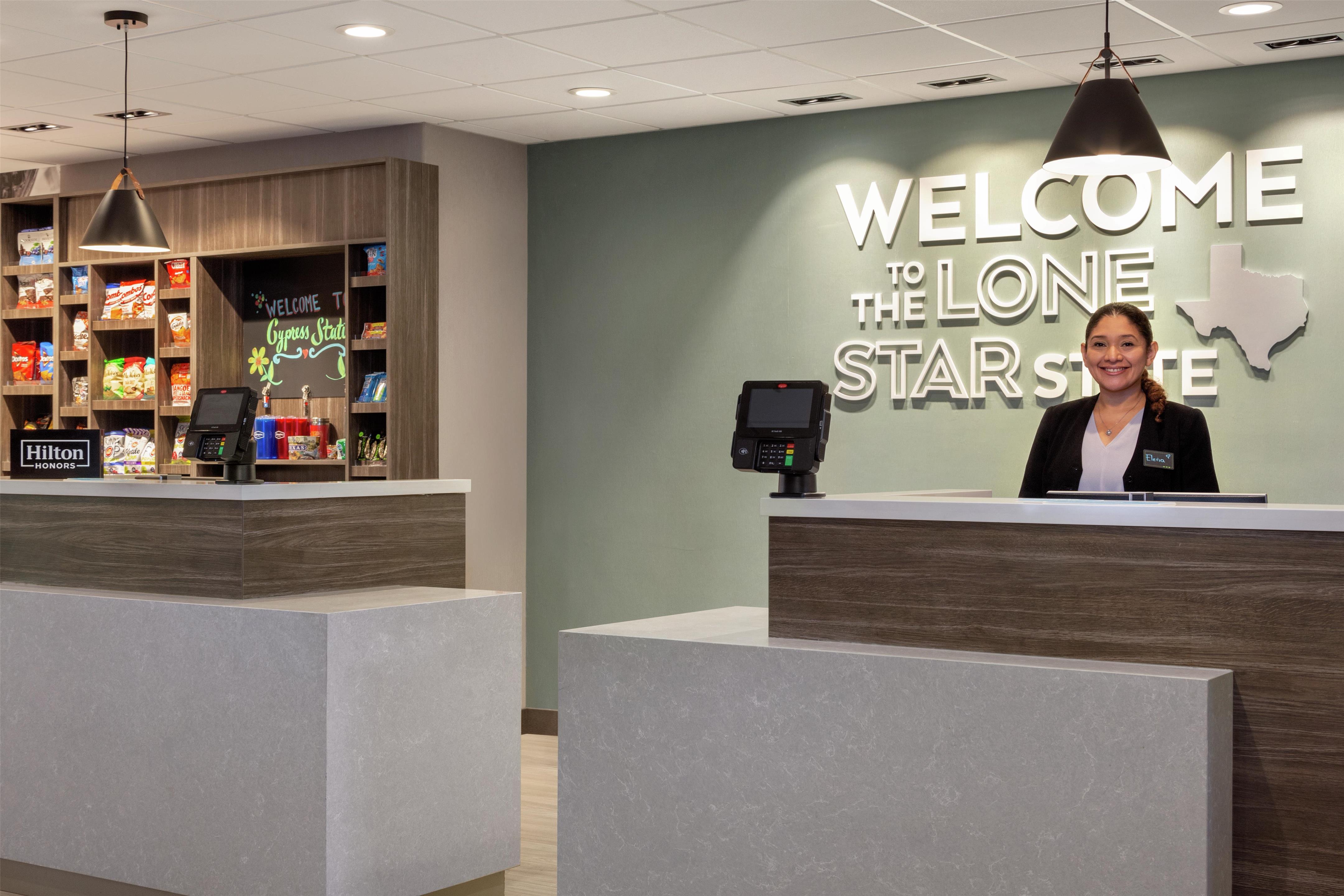 Reception | Hampton Inn & Suites Houston-Cypress Station