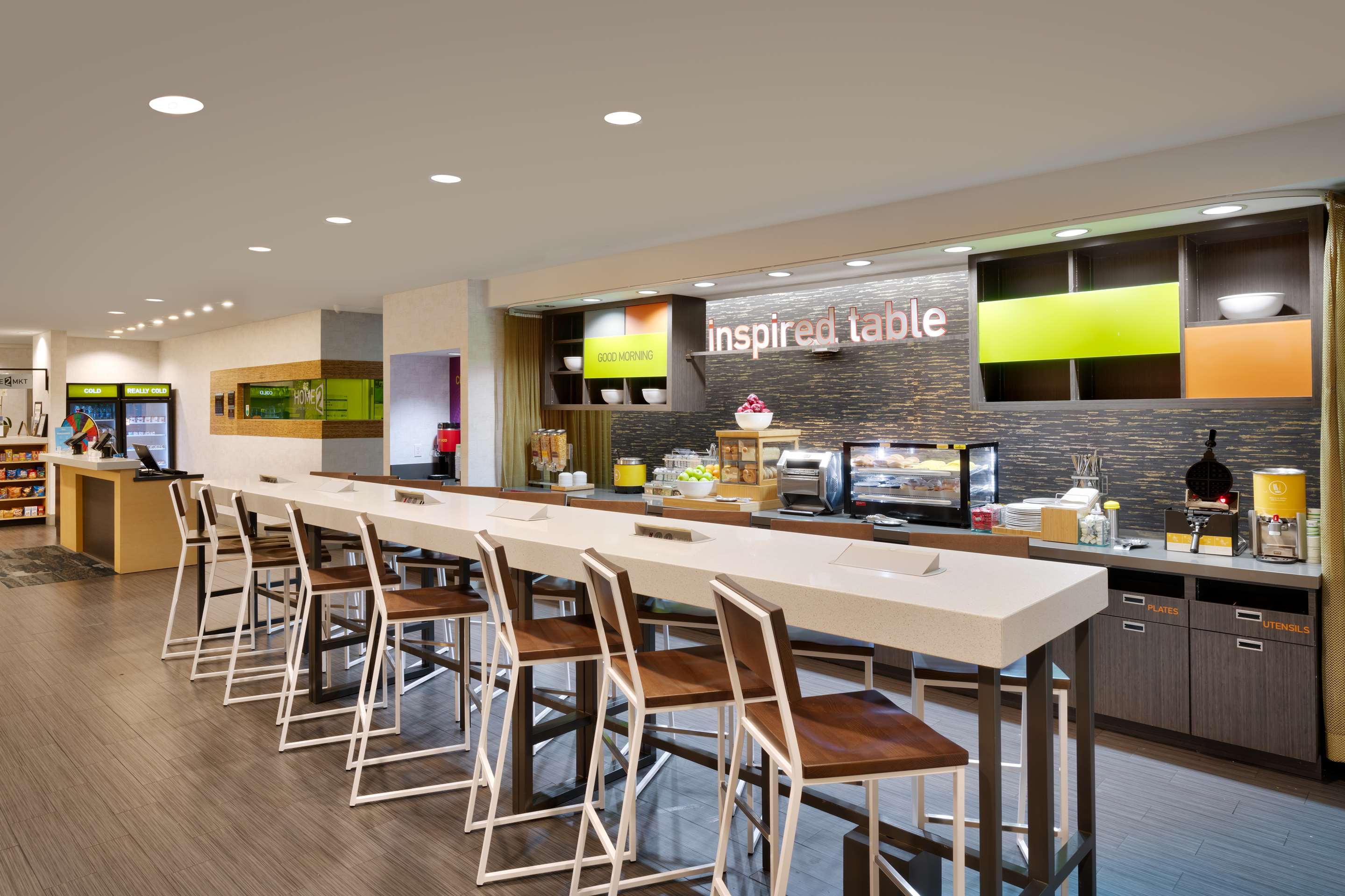 Breakfast Area | Home2 Suites by Hilton Houston/Katy