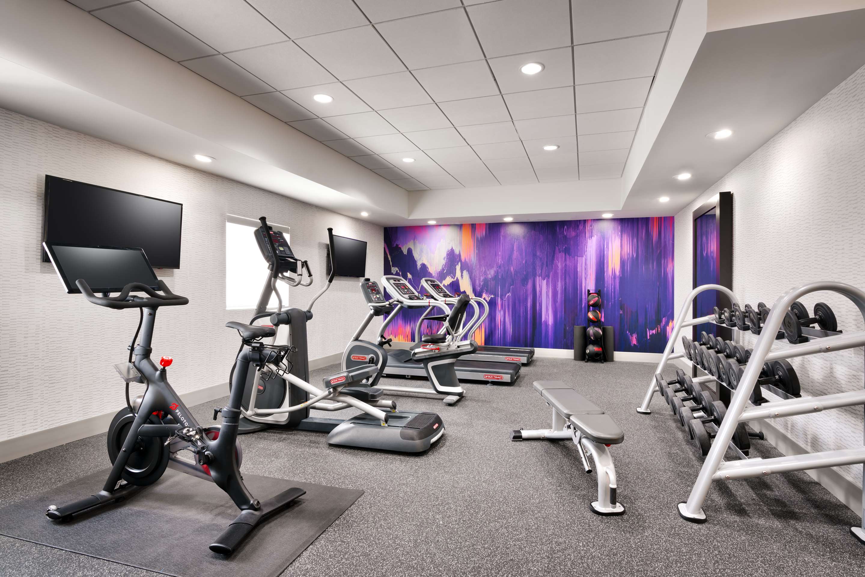 Health club fitness center gym | Home2 Suites by Hilton Houston/Katy