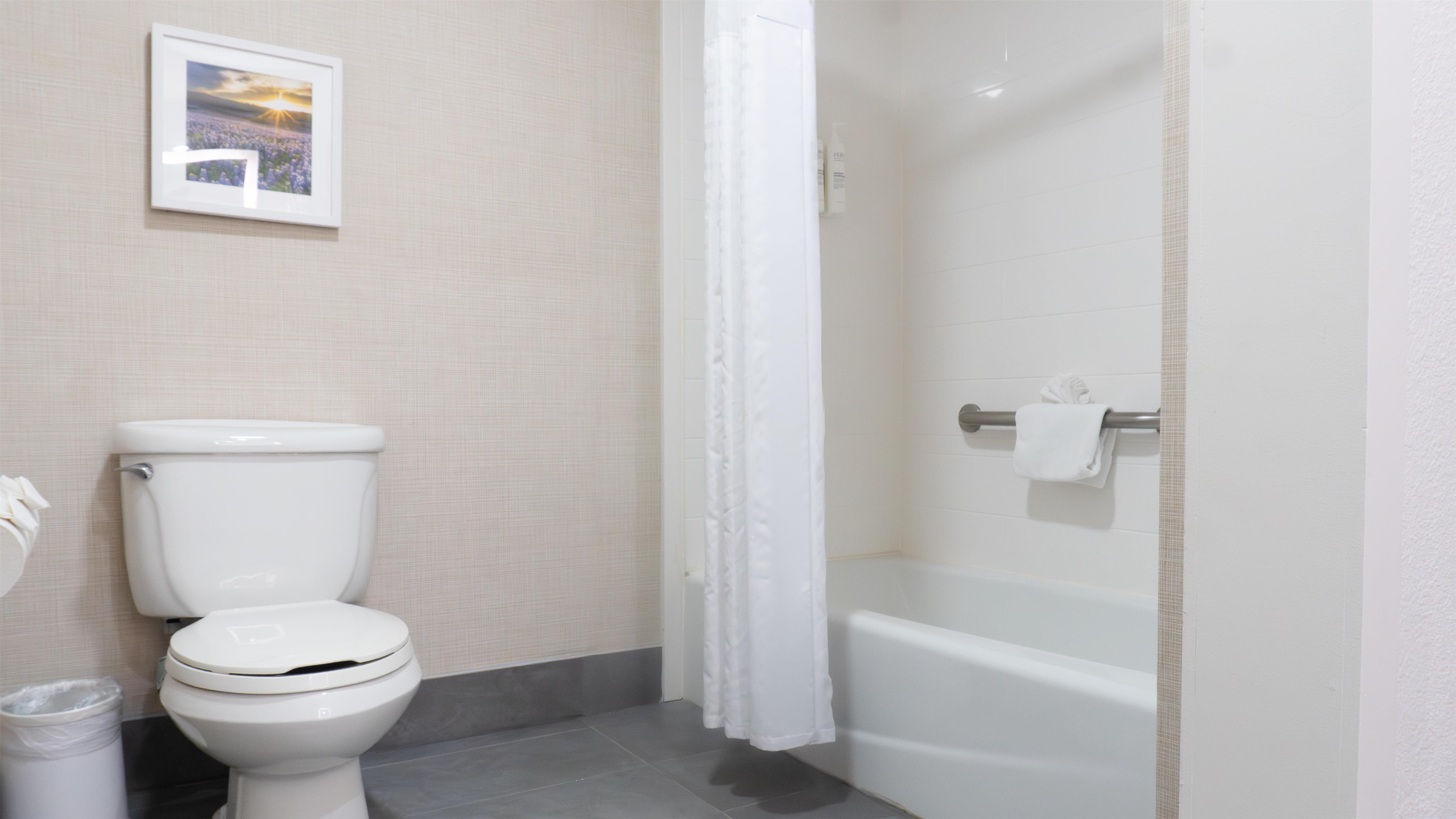 Guest room bath