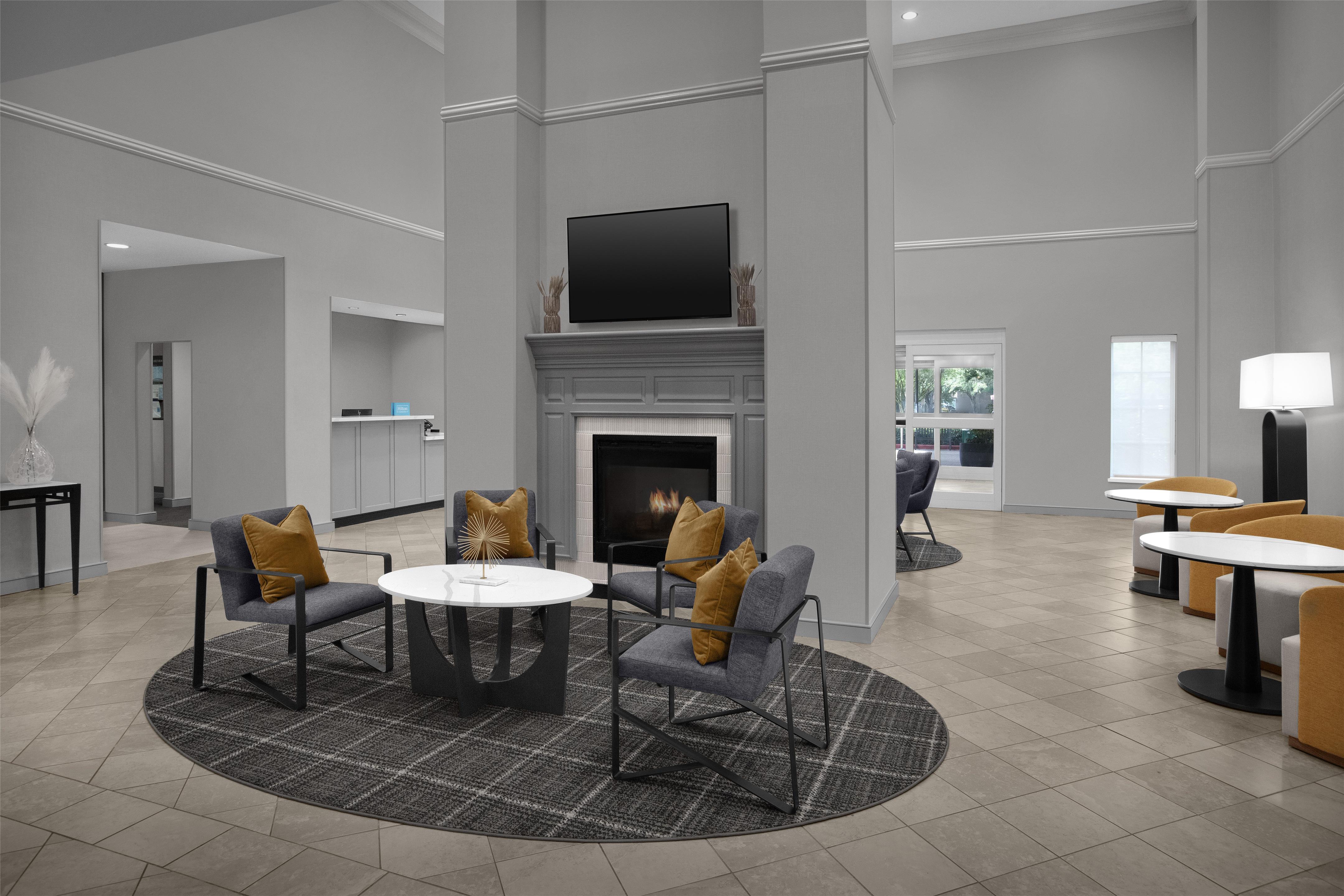 Lobby | Homewood Suites by Hilton Houston Stafford Sugar Land