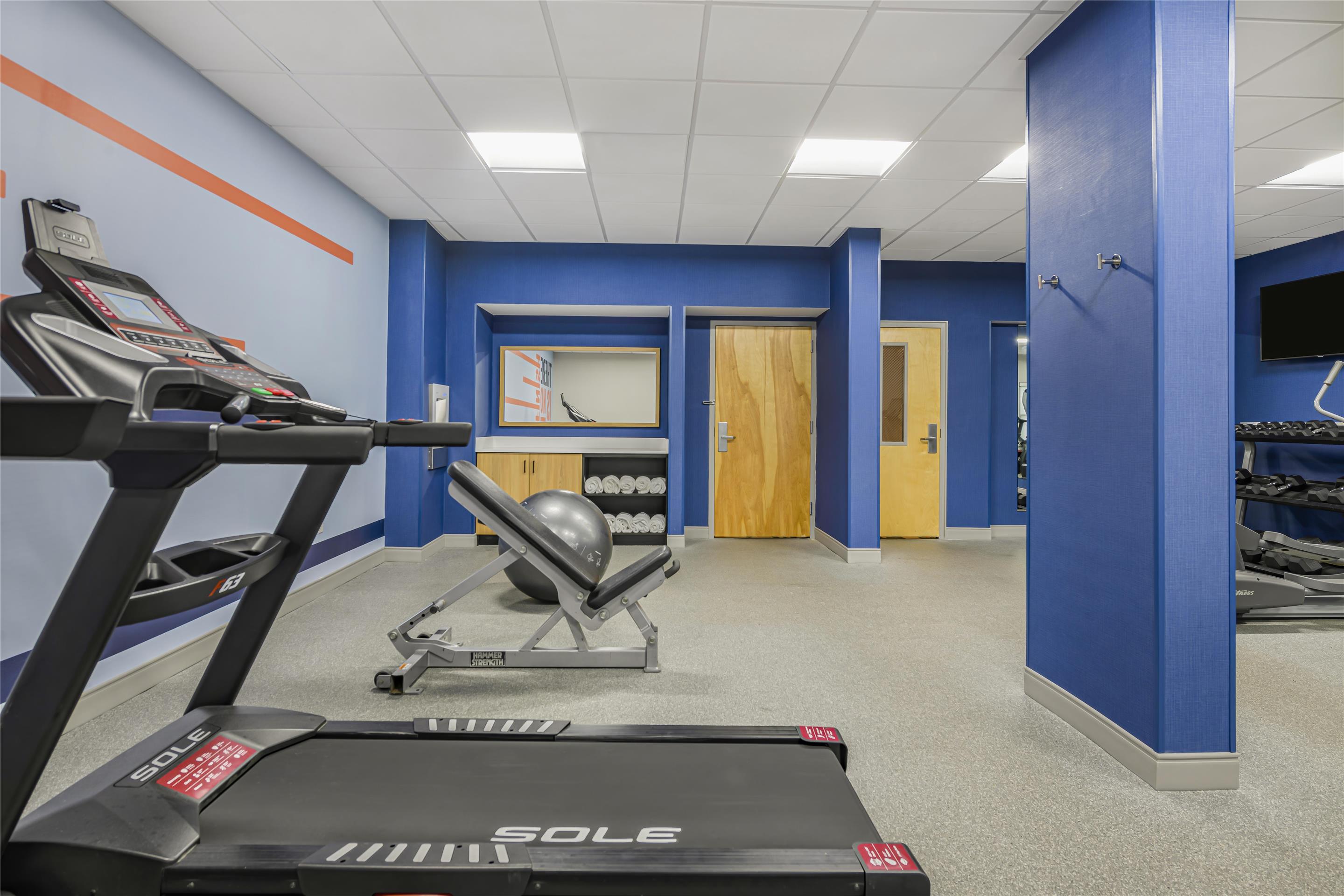Health club fitness center gym | Hampton Inn Huntsville-Arsenal/South Parkway