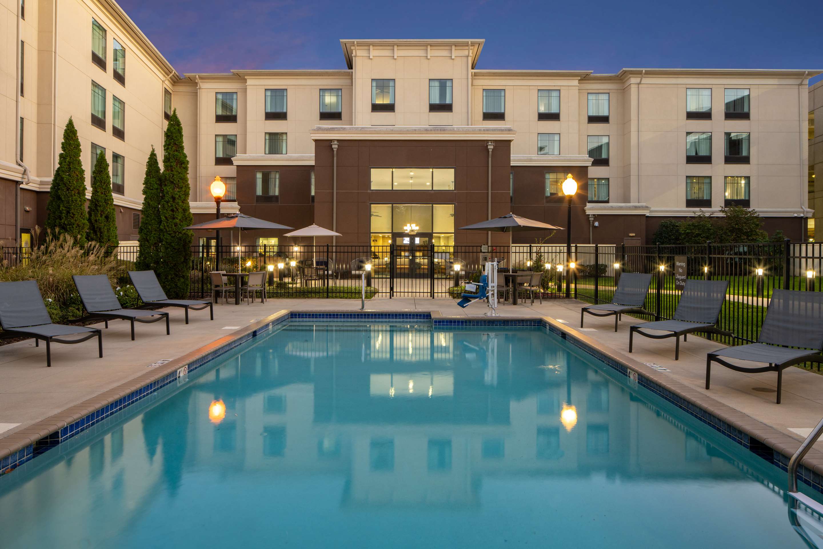 Pool | Homewood Suites by Hilton Huntsville - Downtown, AL