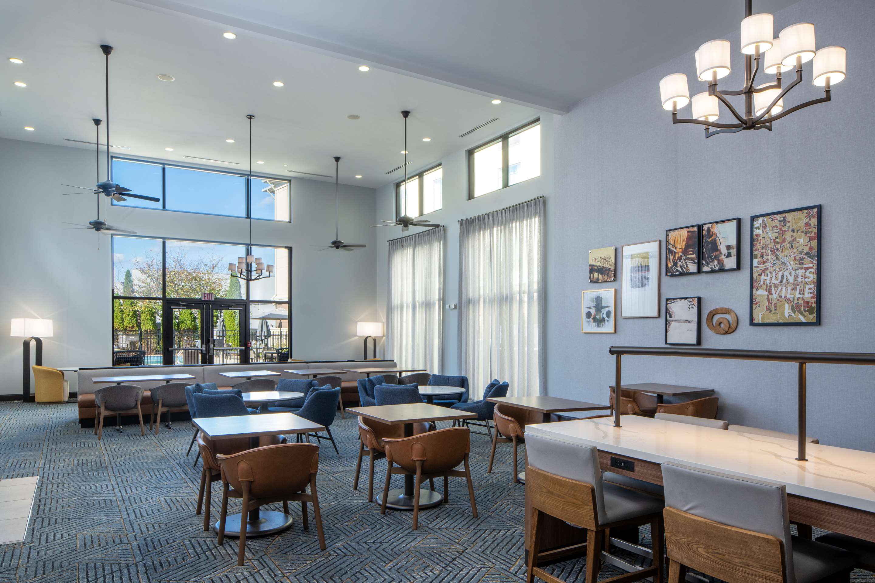 Lobby | Homewood Suites by Hilton Huntsville - Downtown, AL