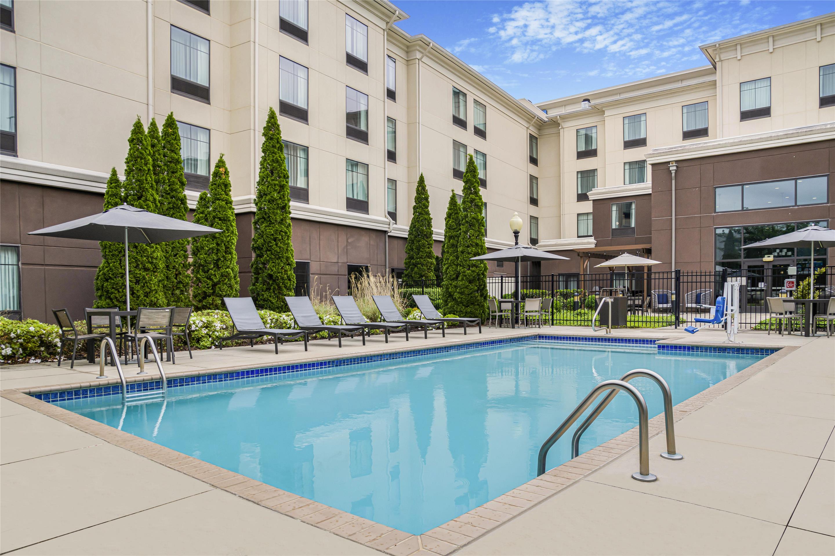 Pool | Homewood Suites by Hilton Huntsville - Downtown, AL