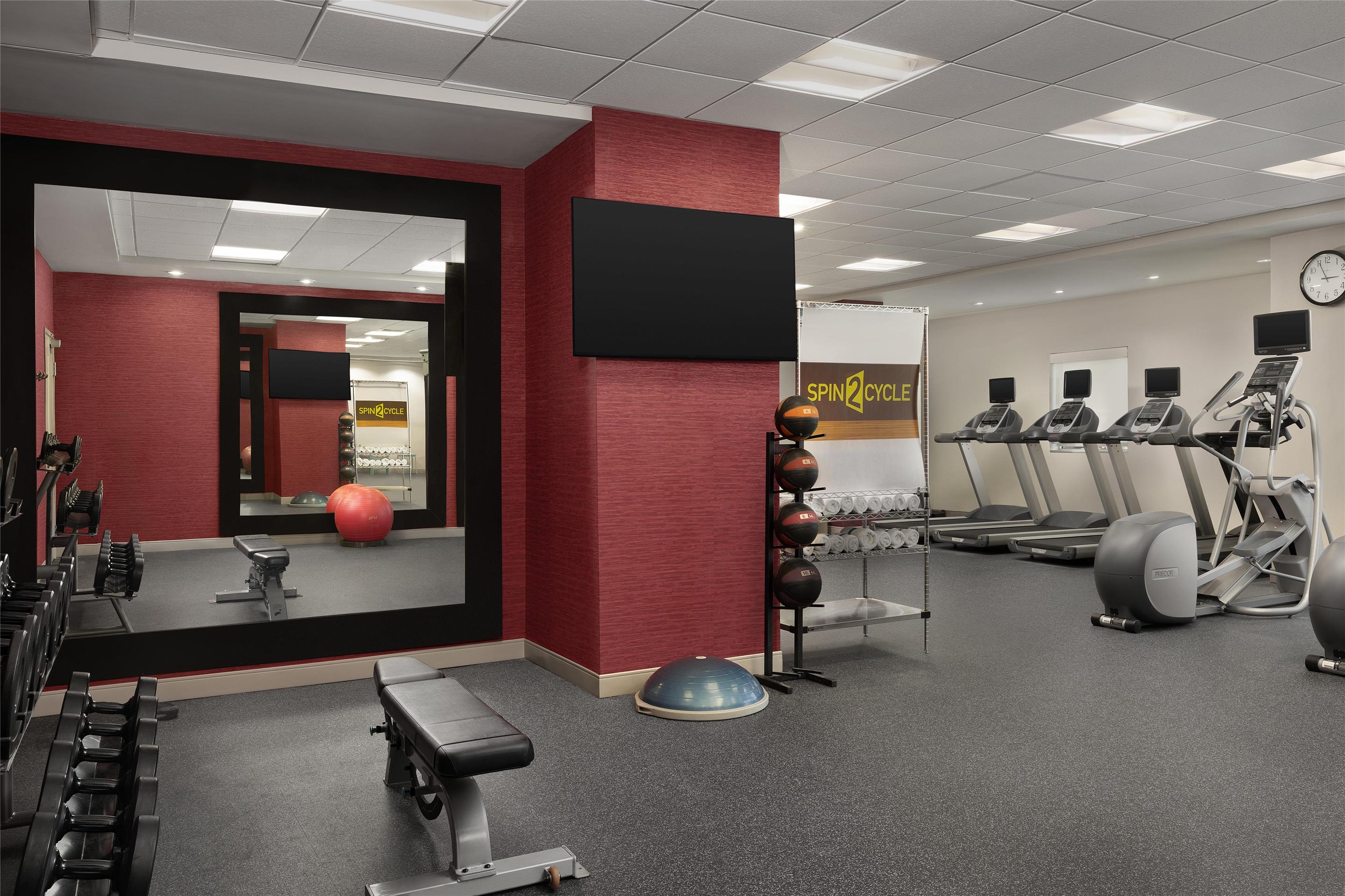 Health club fitness center gym | Home2 Suites by Hilton Huntsville/Research Park Area, AL