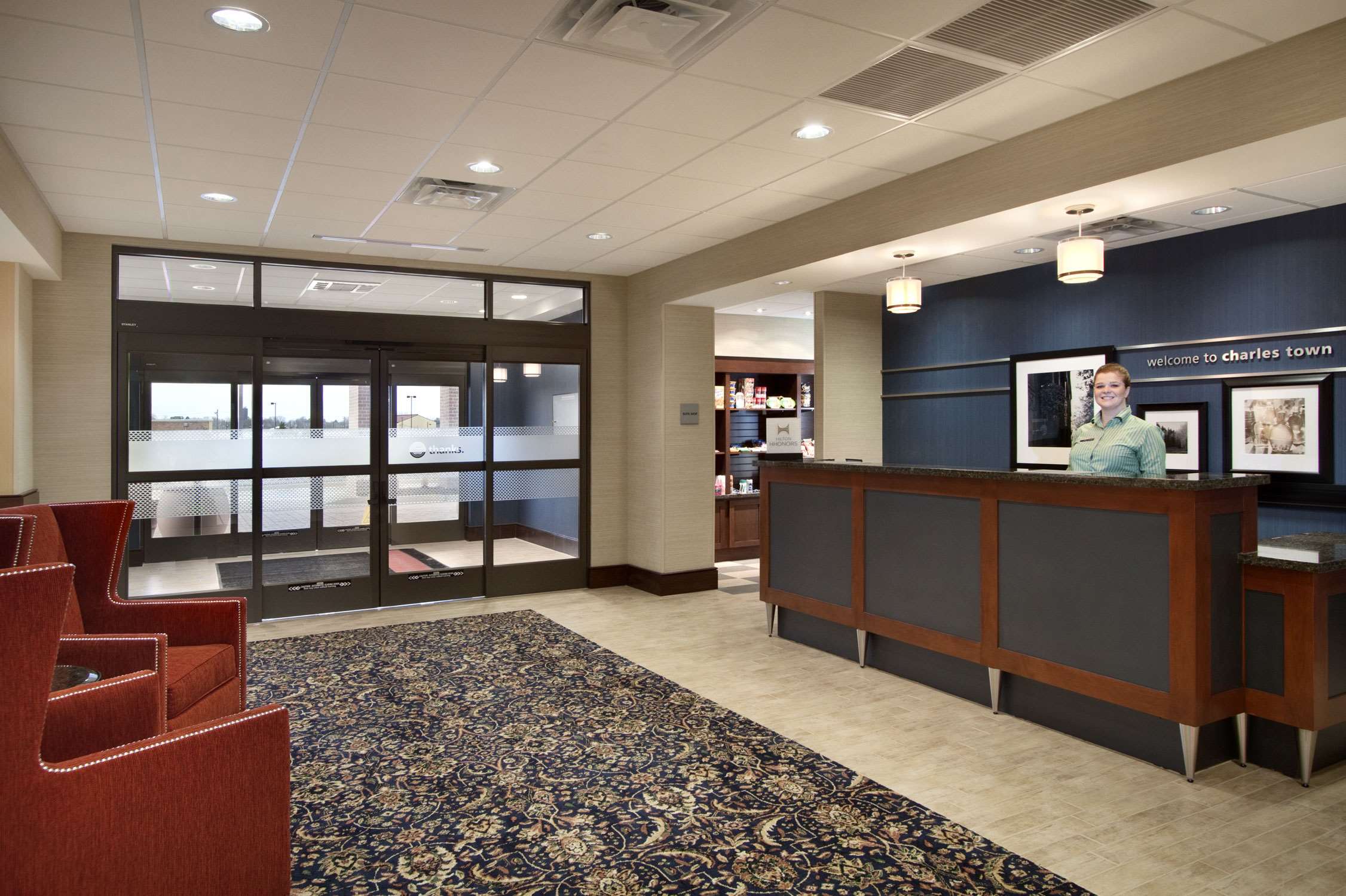 Reception | Hampton Inn & Suites Charles Town